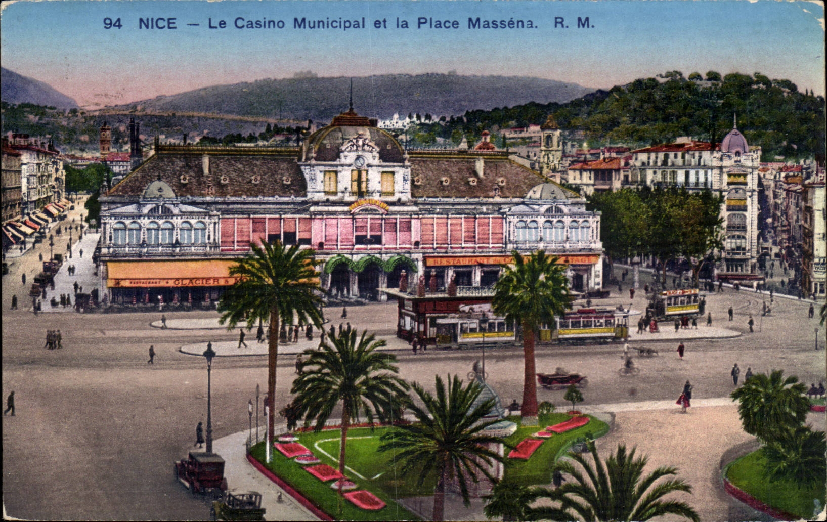 Nette CPA das stadtische Kasino und das Massena setzen