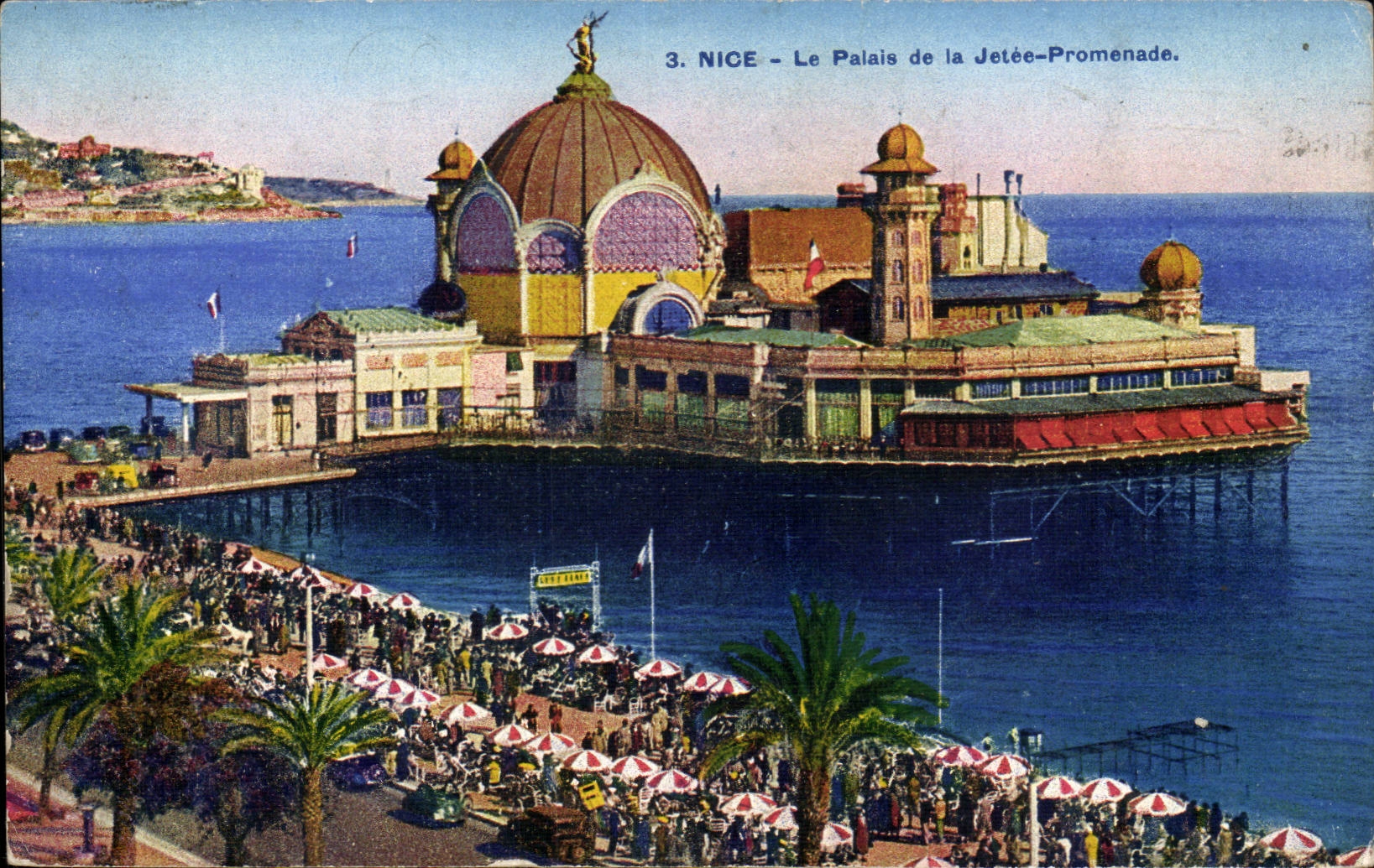 Nettes CPA der Gaumen des Pierwegs