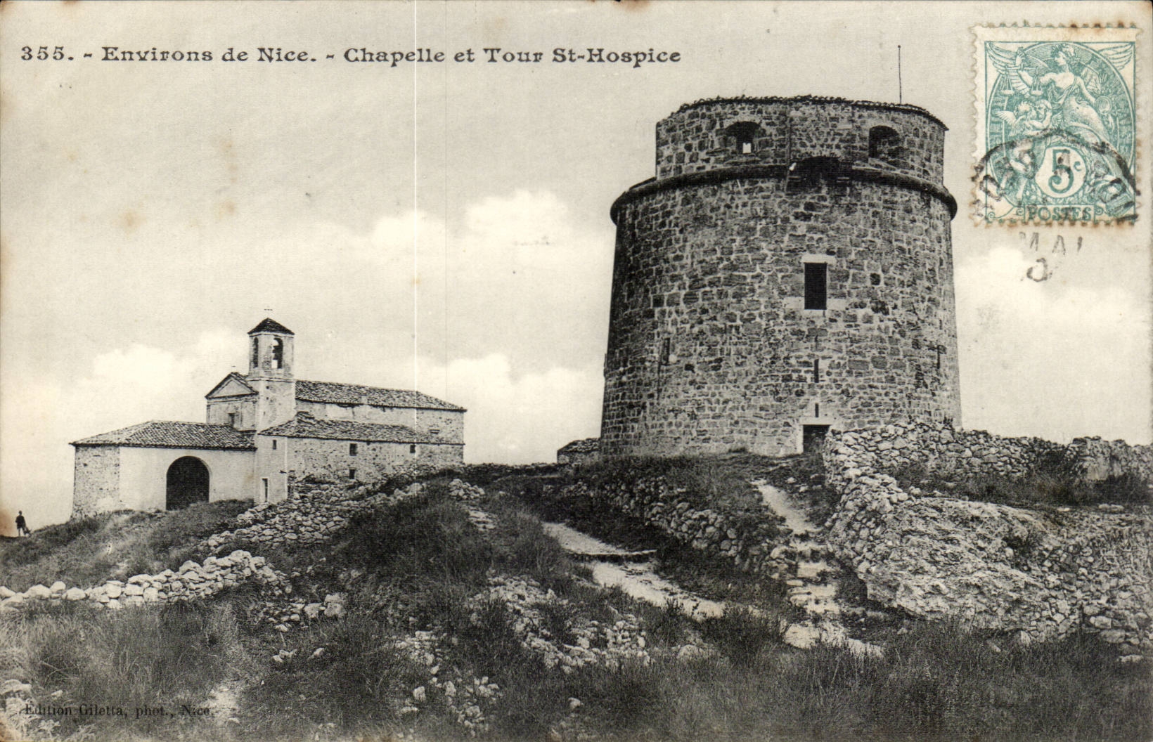 Umlagerungen von Nizza CPA Vault und bereisen Altersheim Str-