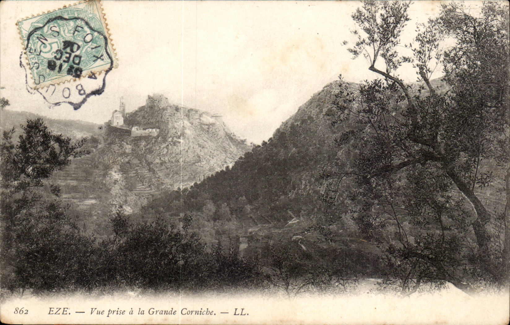 Eze CPA Seen from with the large cornice