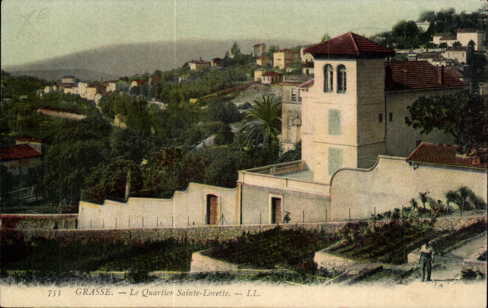 Fetthaltiges CPA der Bezirk Sainte Lorette