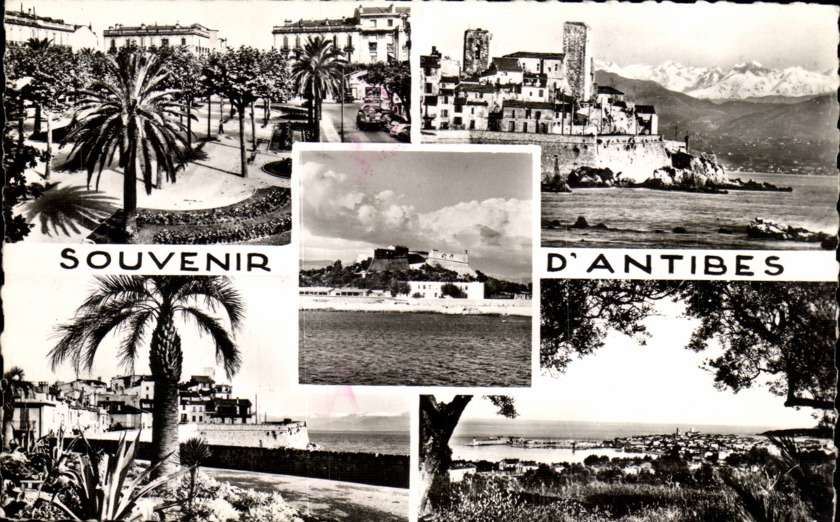 CPA Andenken von Antibes