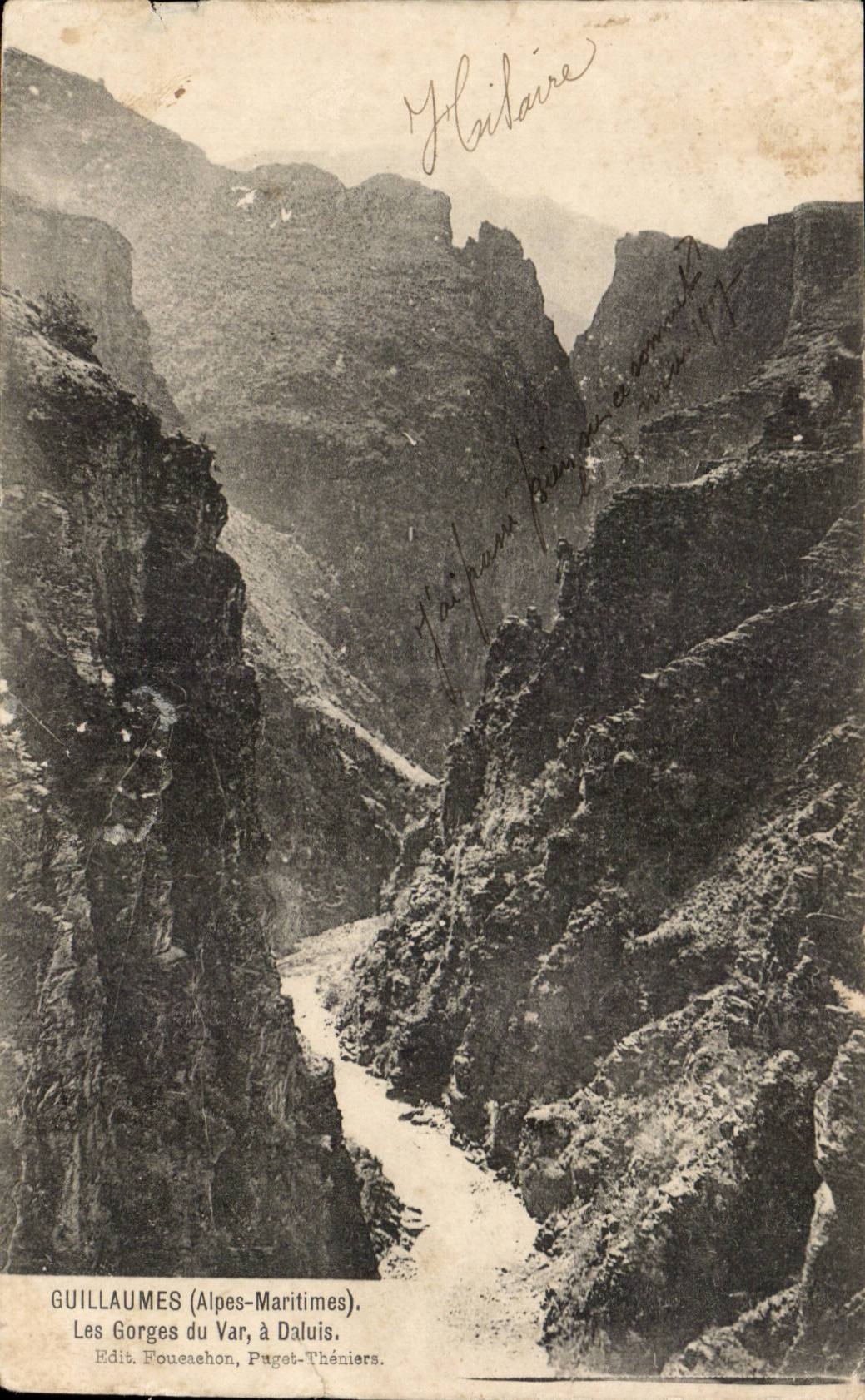 Guillaumes CPA die Kehlen des VAr hat Doubs