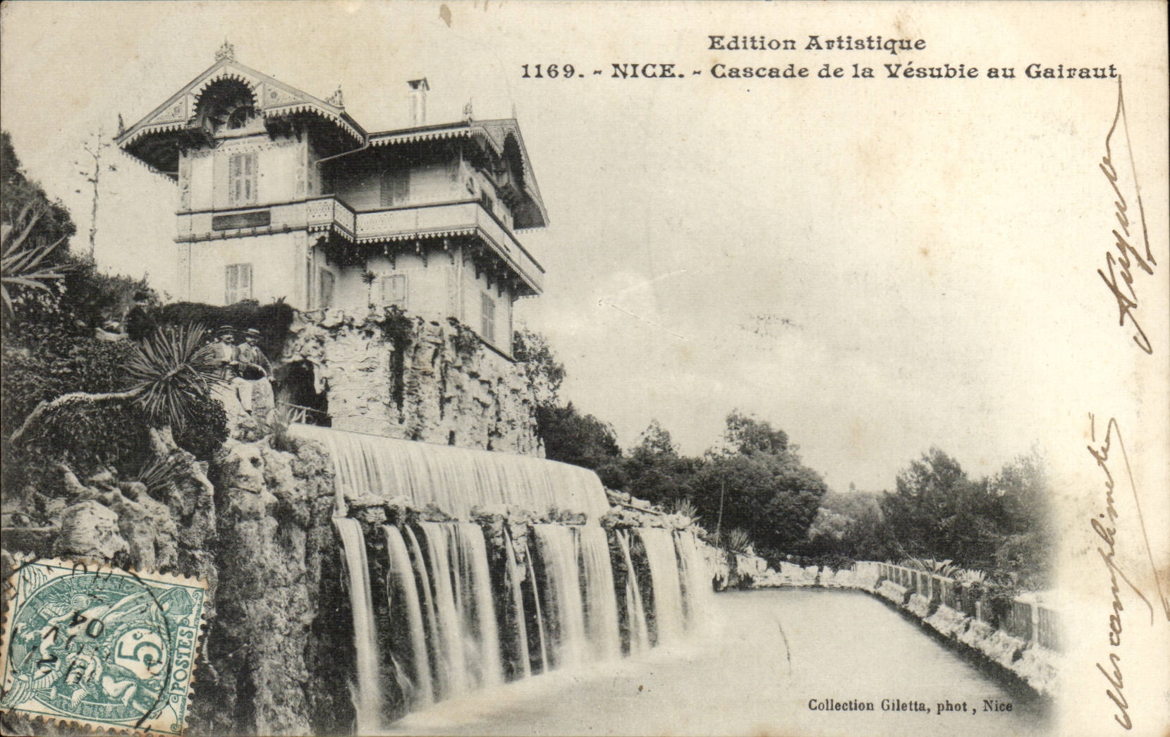 Nette CPA Kaskaden von VEsuble in Gairaut