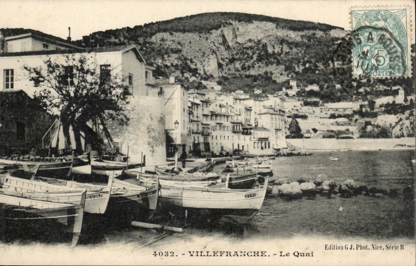 Villefranche CPA the quay