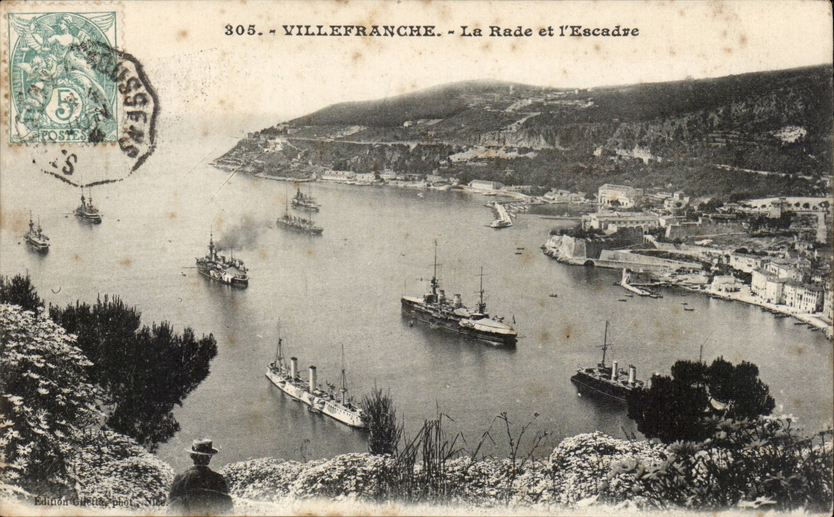 Villefranche CPA roads and the squadron