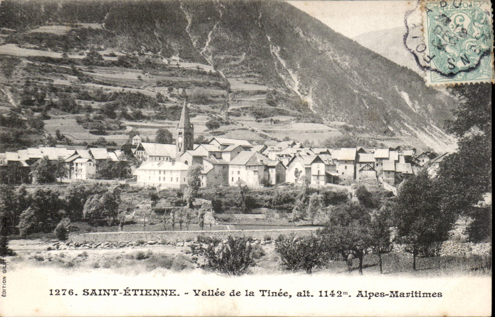 Saint-Etienne cPA Tal von Rine