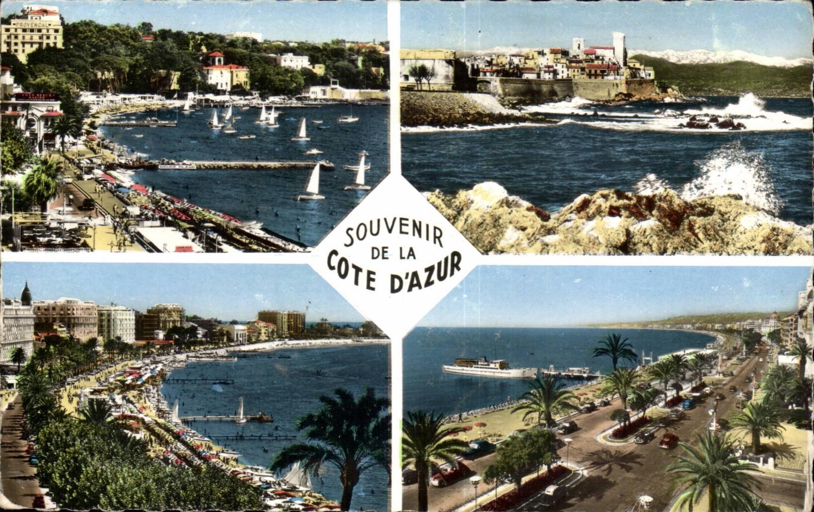 Andenken des Masses des Azurblaus - CPA