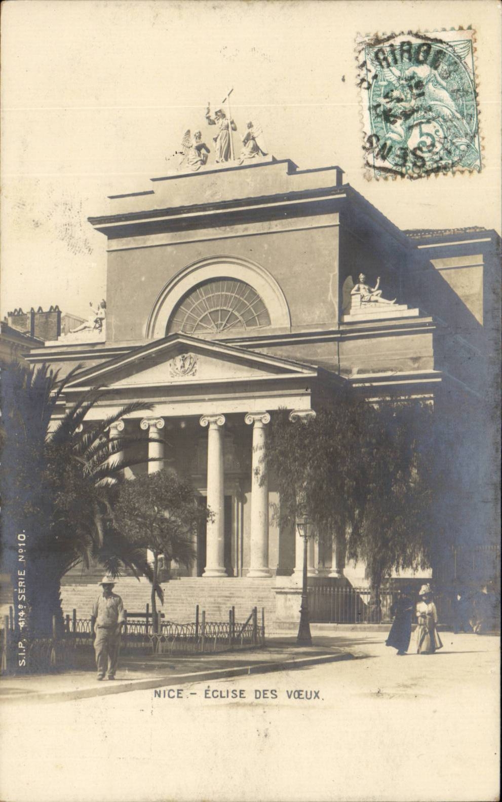 Nettes - Kirche der alten Manner - CPA