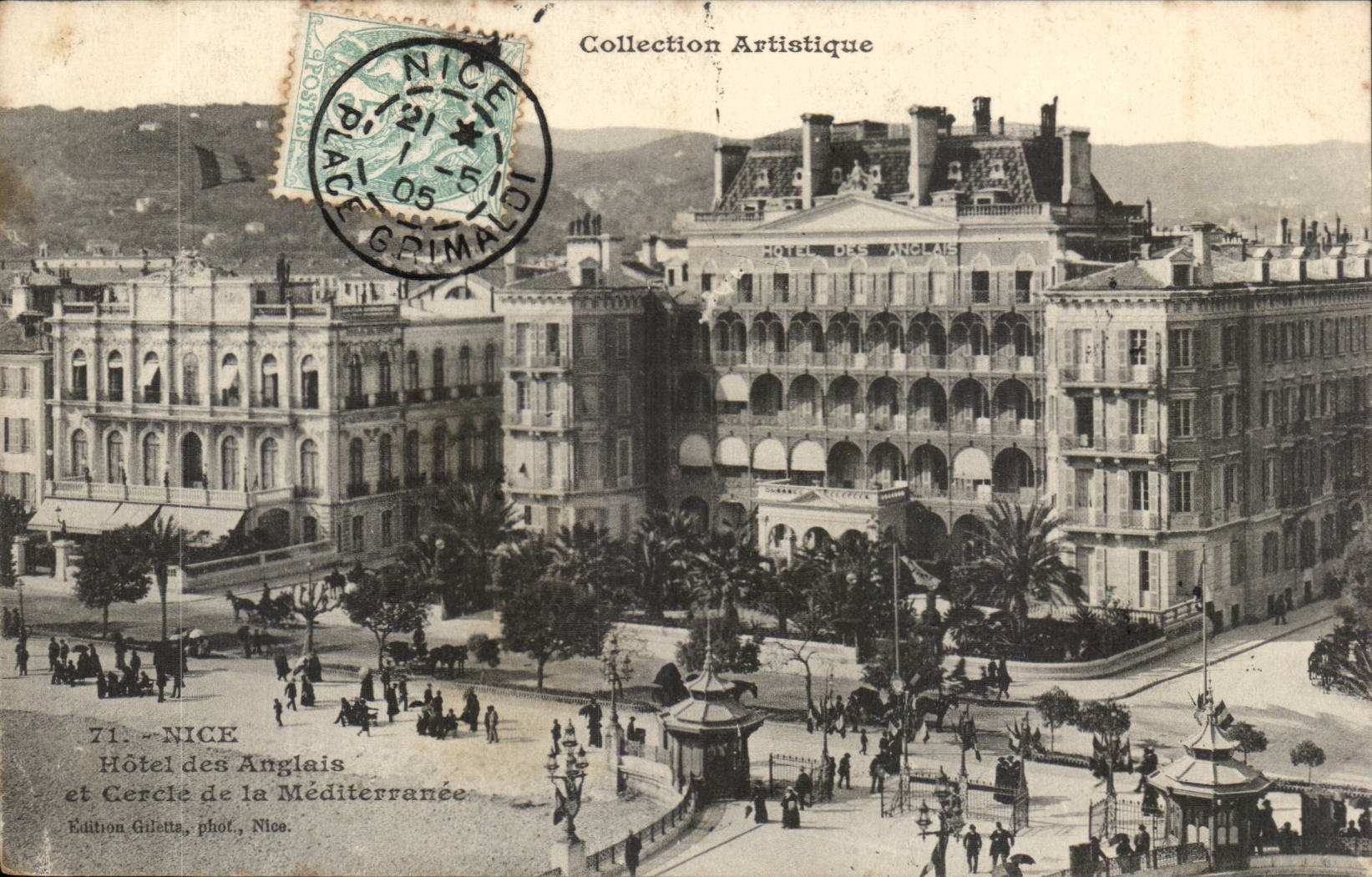 Nettes - Hotel von Angais und von Cercle vom Mittelmeer - CPA