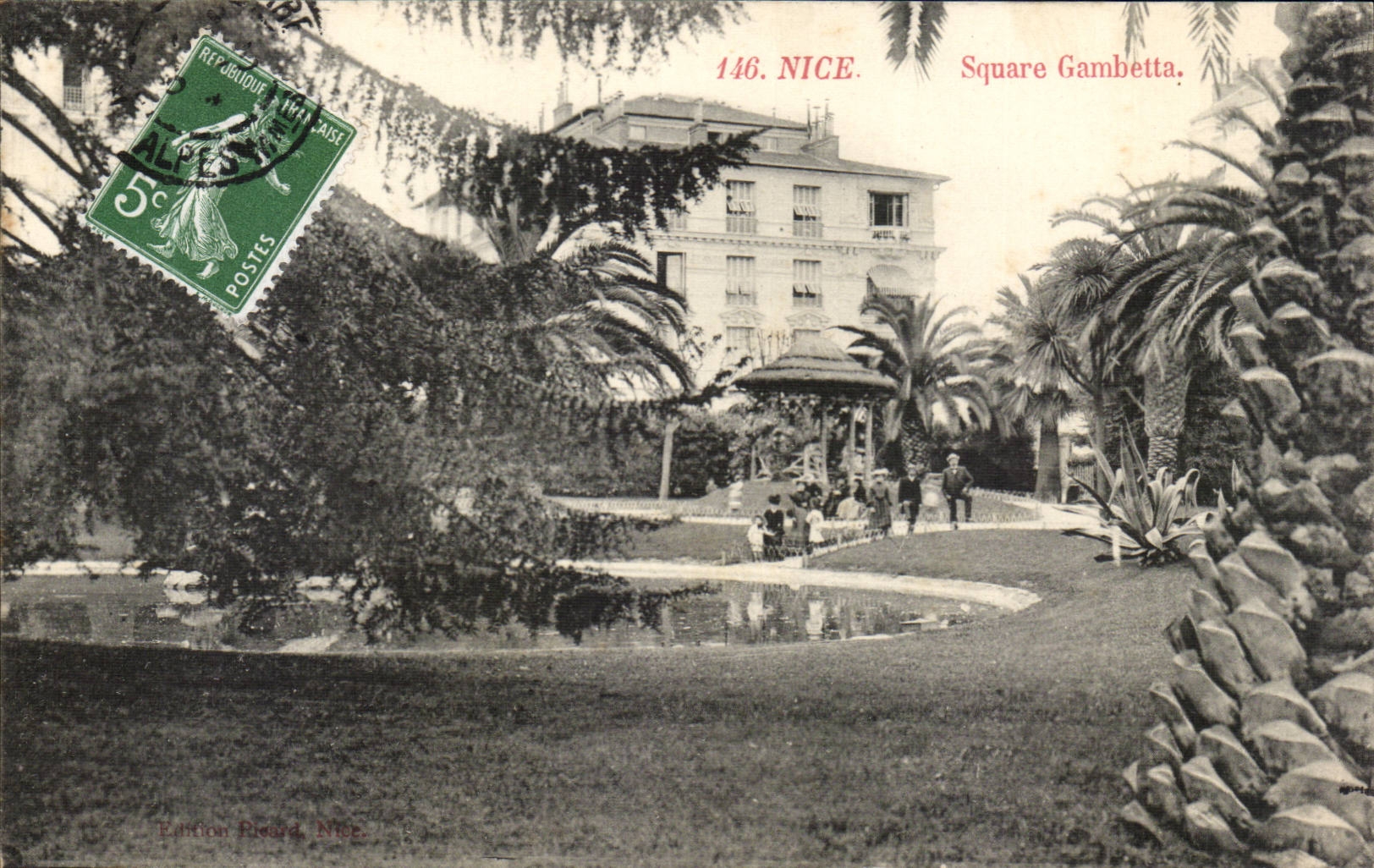 Nettes - Gambetta allgemeiner Garten - CPA