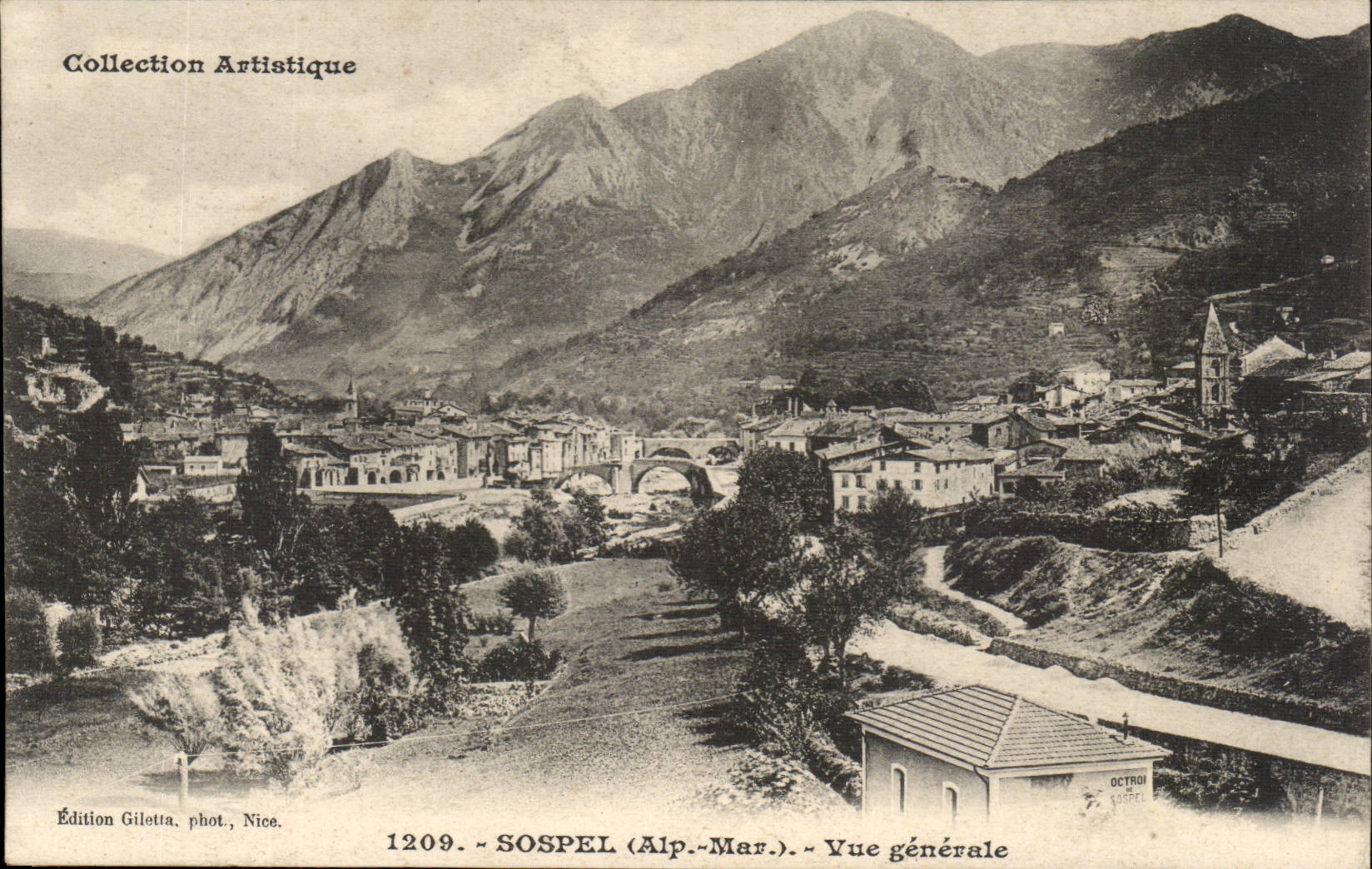 Sospel - Ansicht - CPA