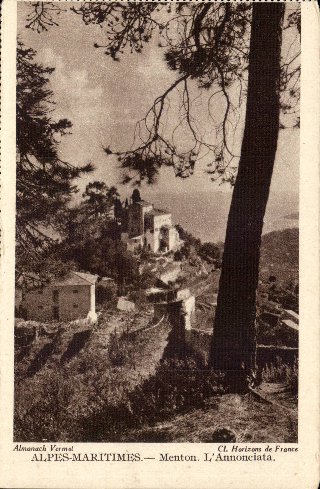 Menton - the annonciata - CPA