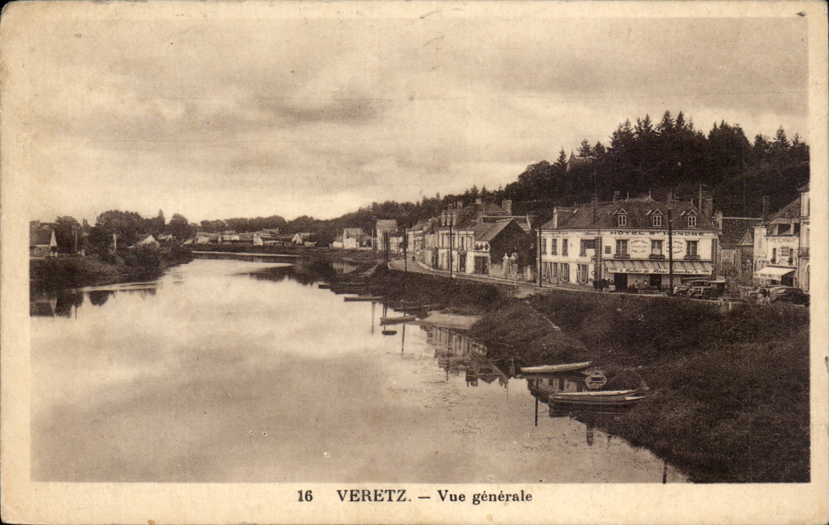 Veretz - Vue Generale - CPA 