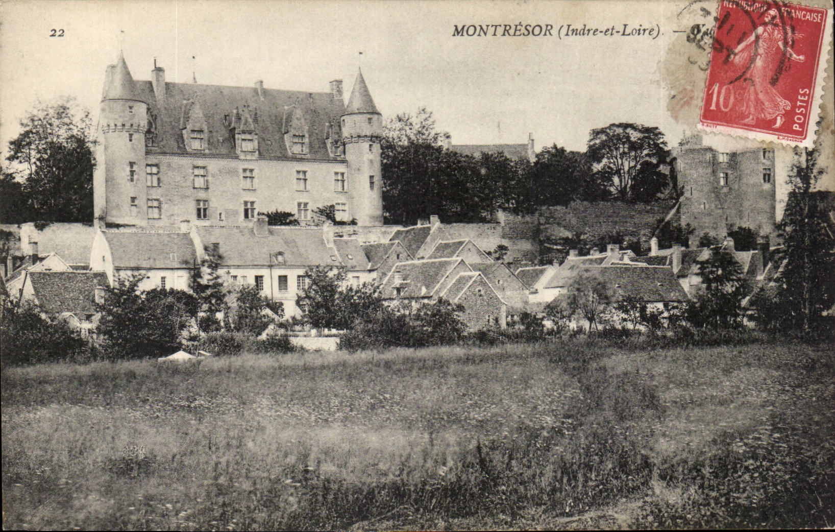 Montresor - Le Chateau - CPA 