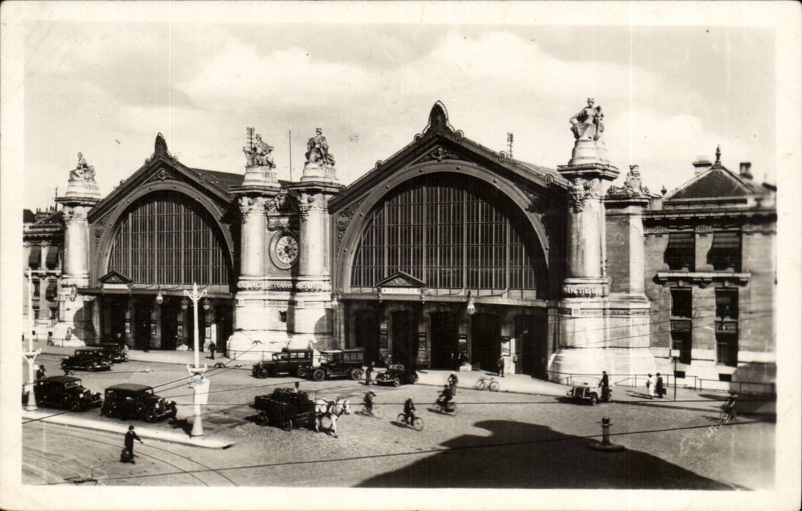 Tours - La Gare - CPA 