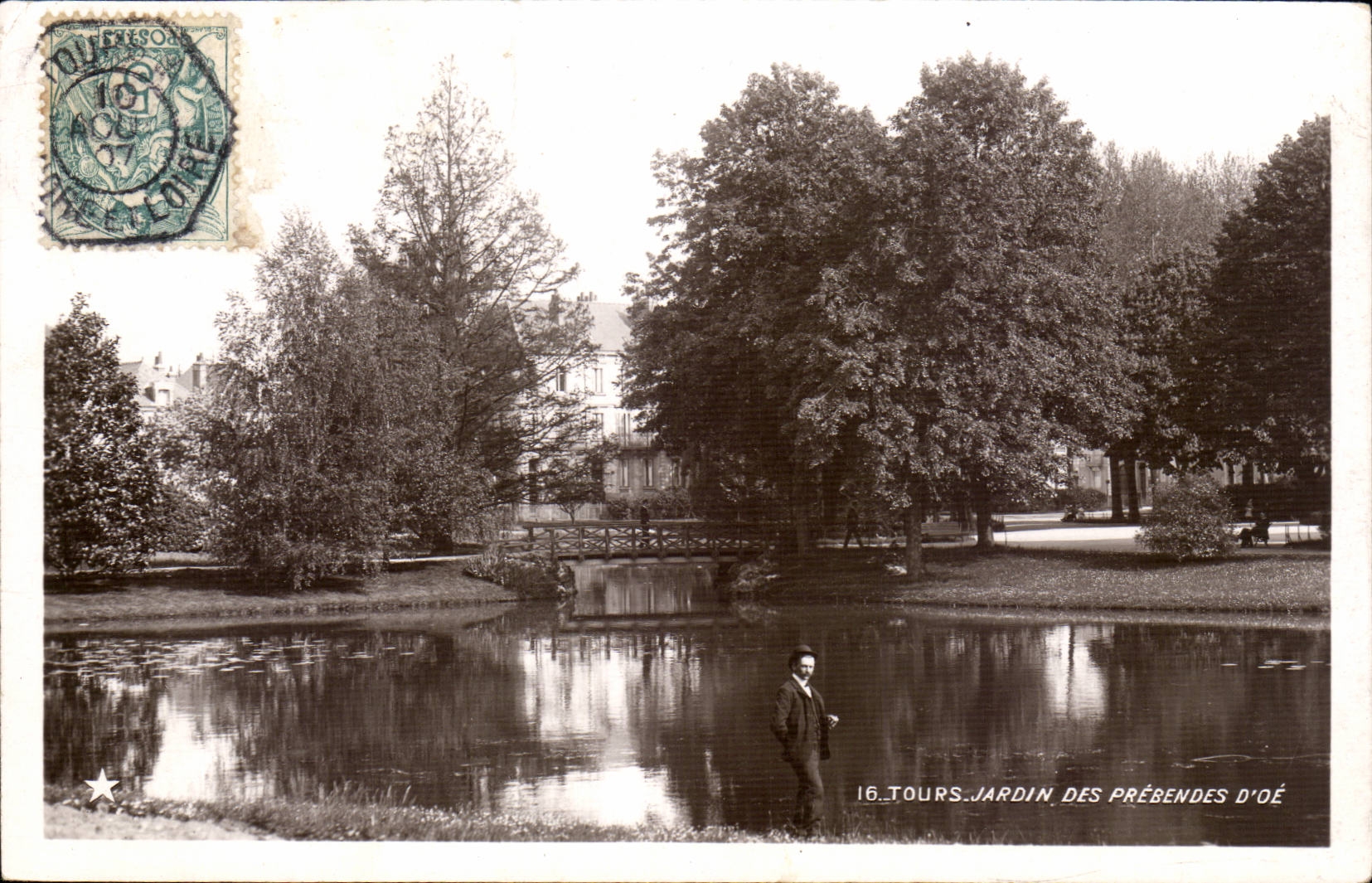 Tours - Jardin des Prebendes D'oe - CPA 
