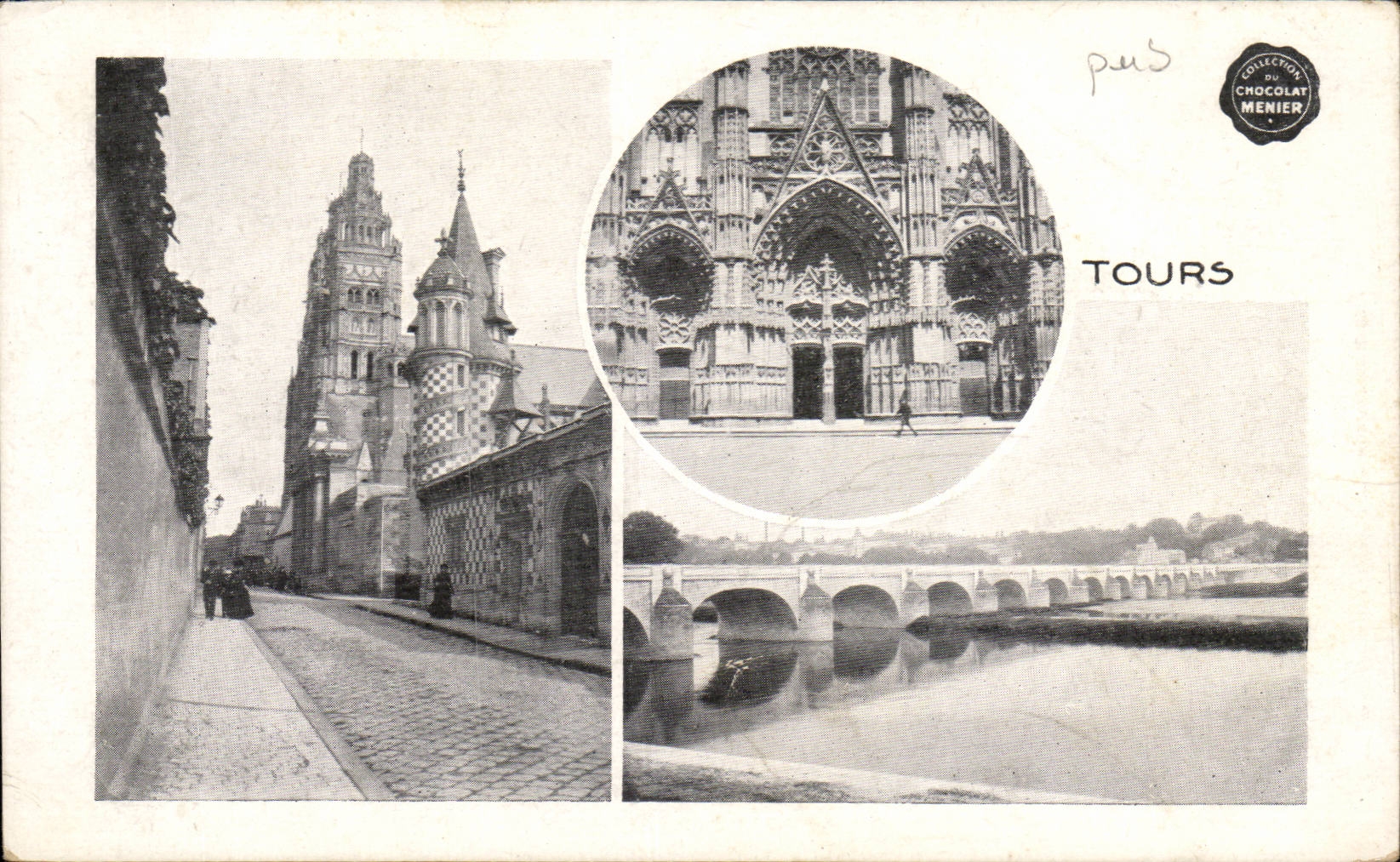 Tours - Souvenir - CPA 
