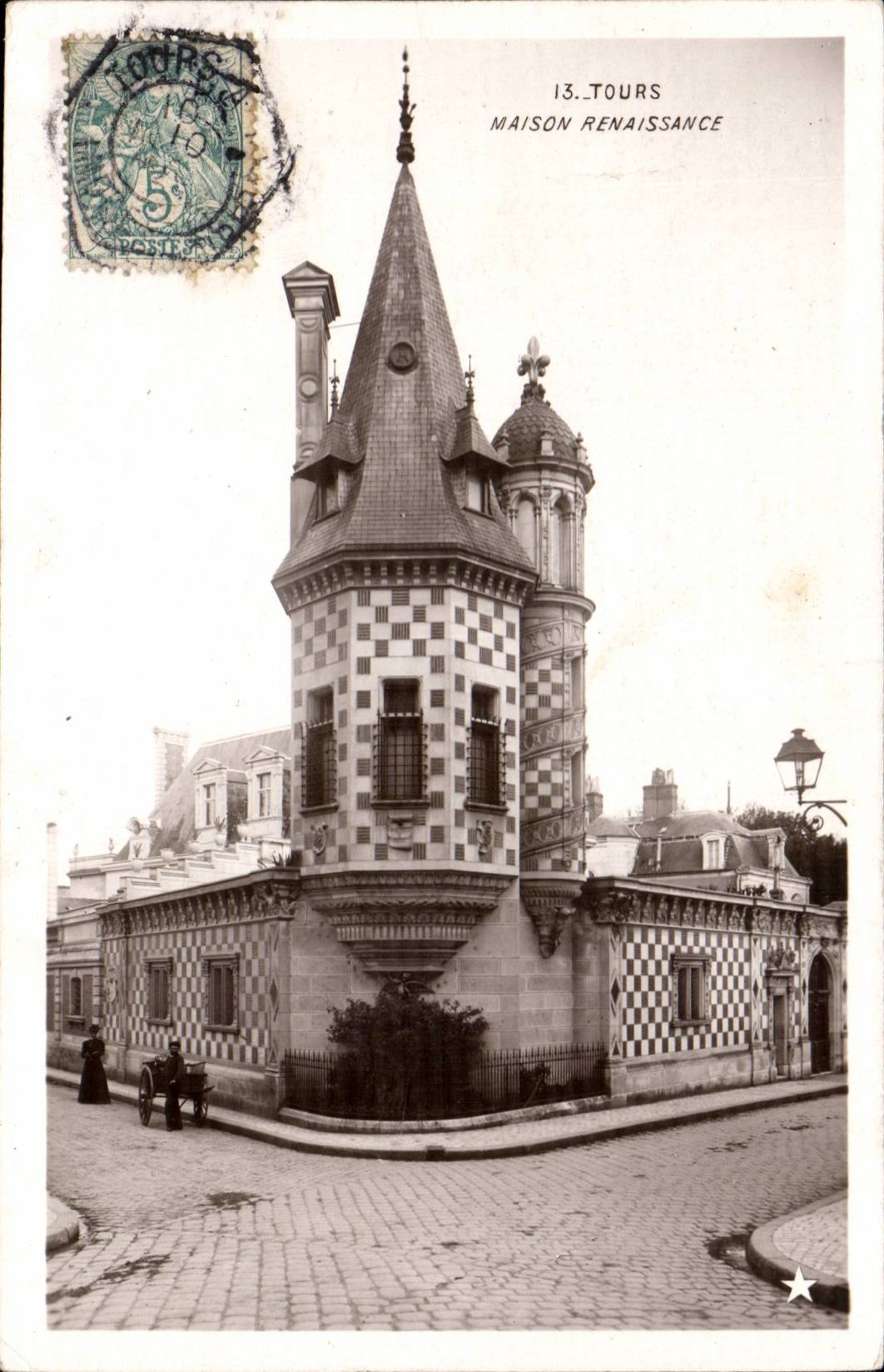 Tours - Maison Renaissance - CPA 