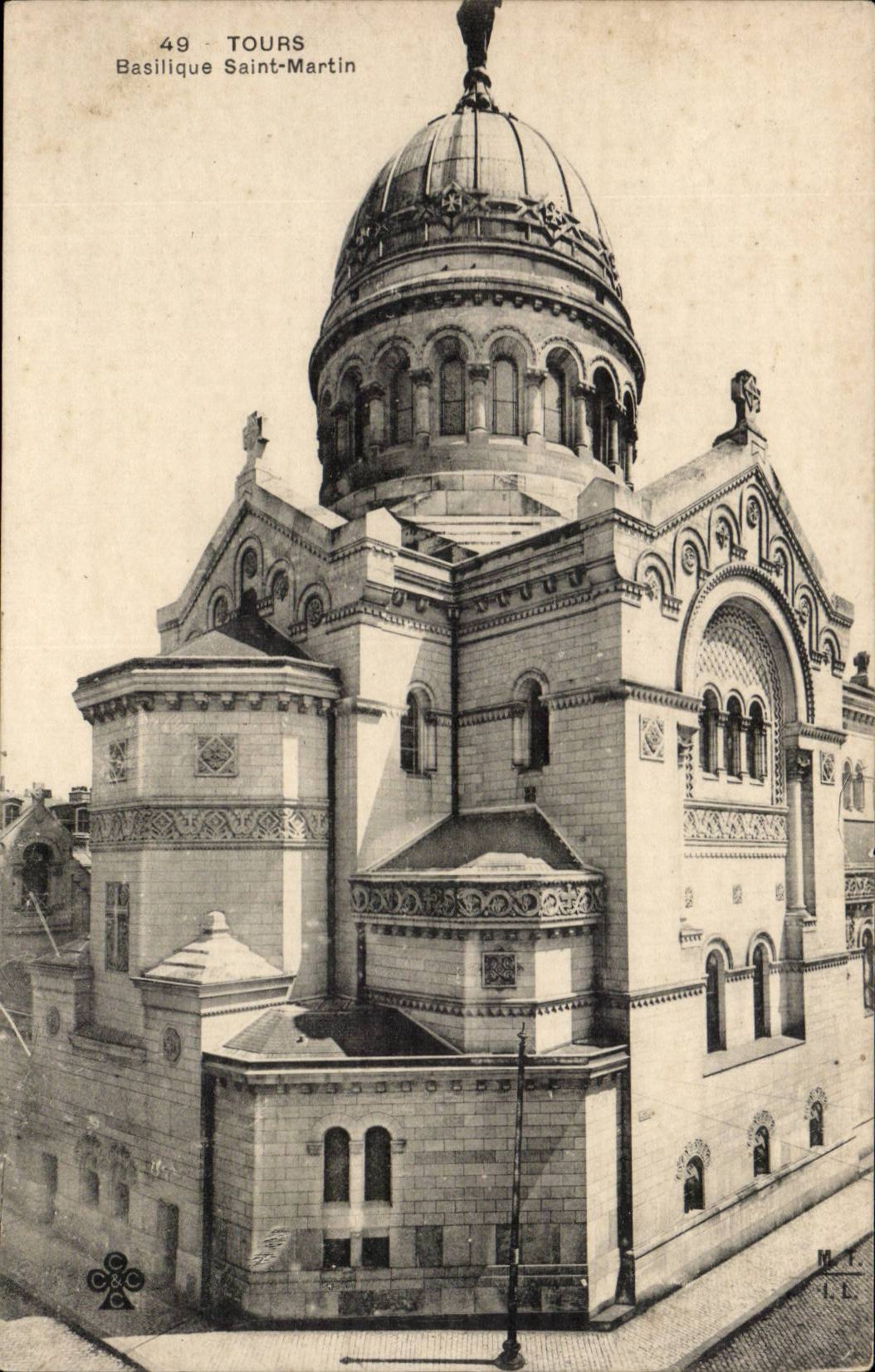 Tours - Basilique Saint Martin - CPA 