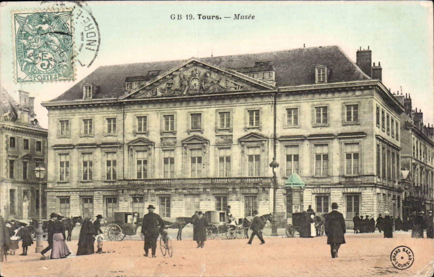 Tours - Musee - CPA 
