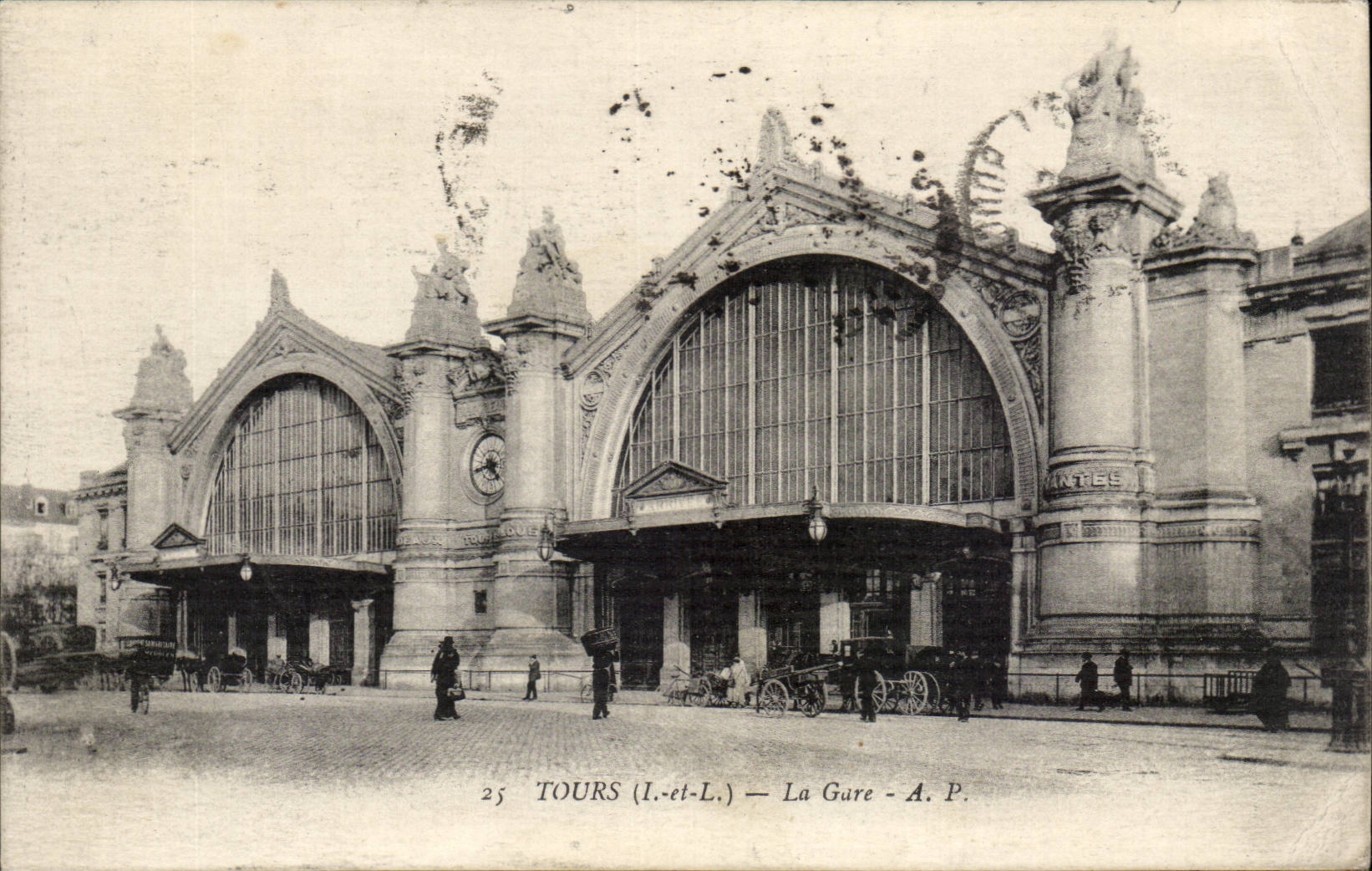 Tours - La Gare - CPA 