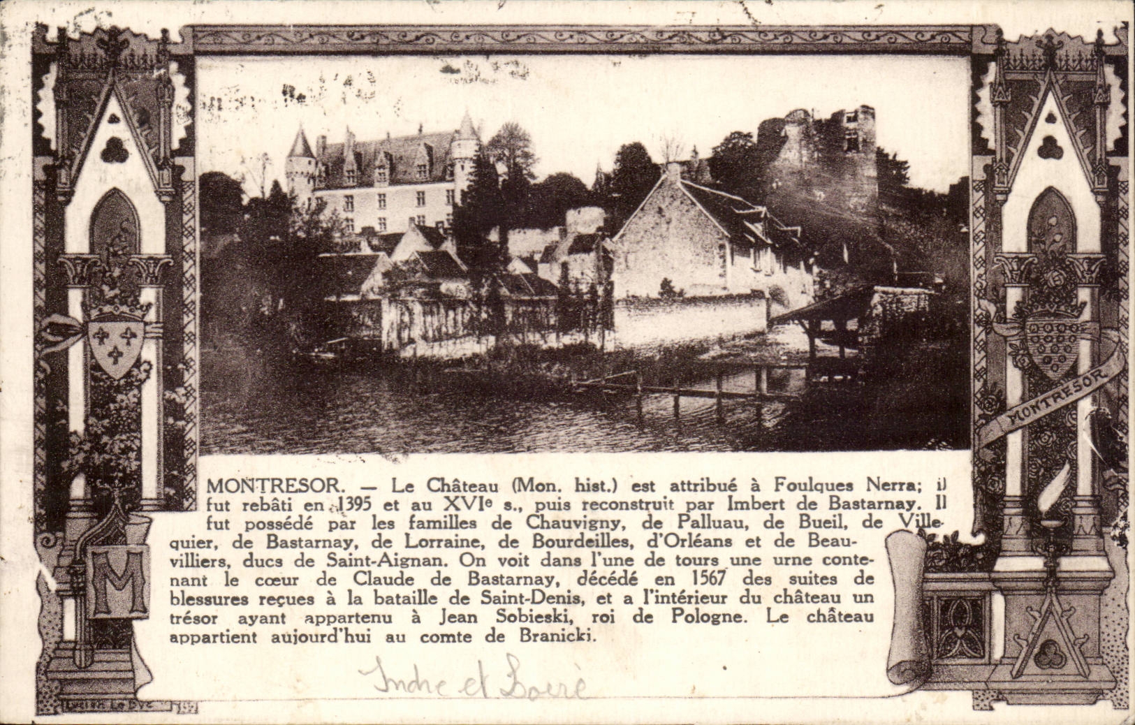 Montresor CPA Le chateau