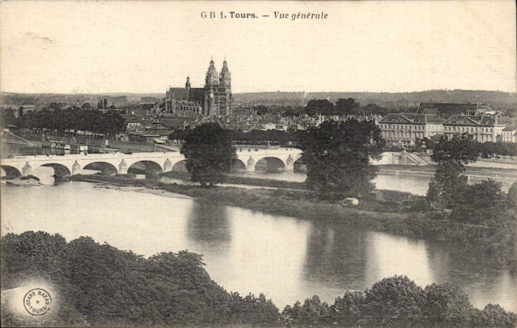 Tours CPA Vue generale