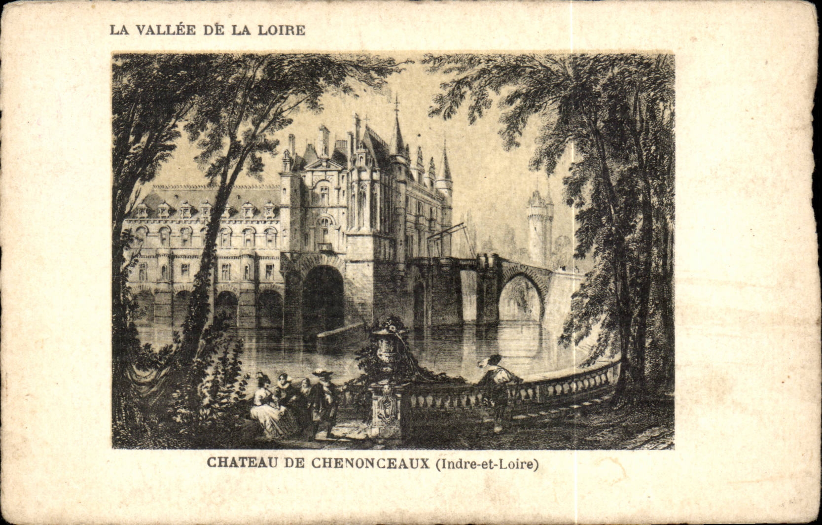 Chateau de Chenonceaux CPA 