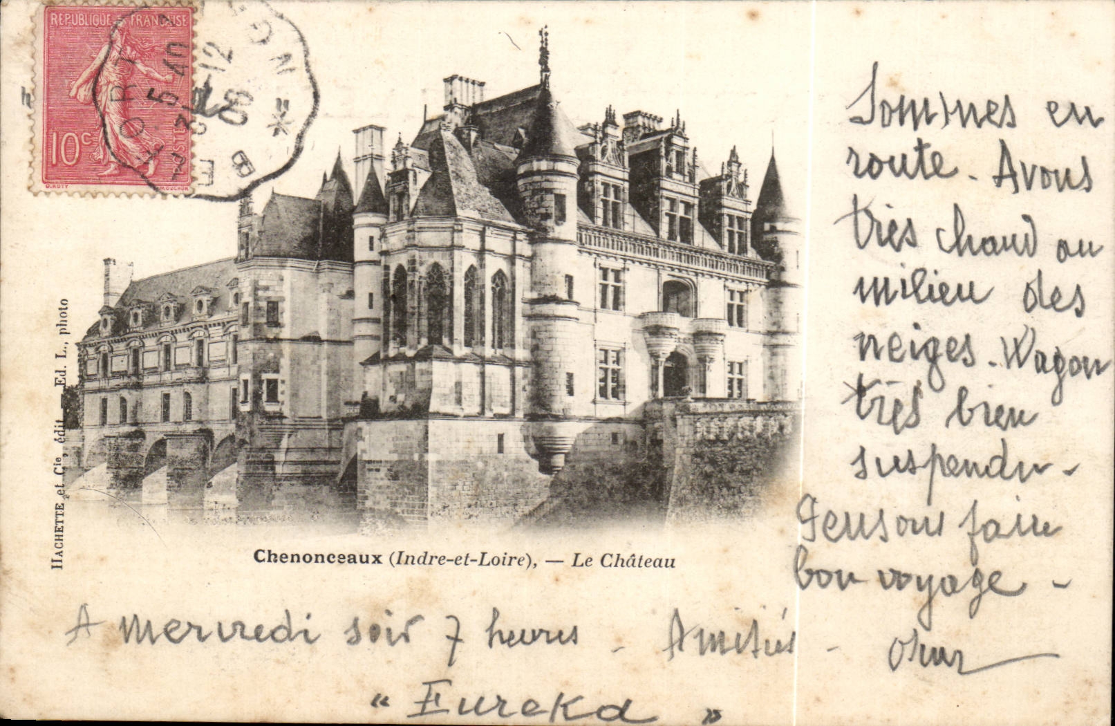 CPA Chateau de Chenonceaux