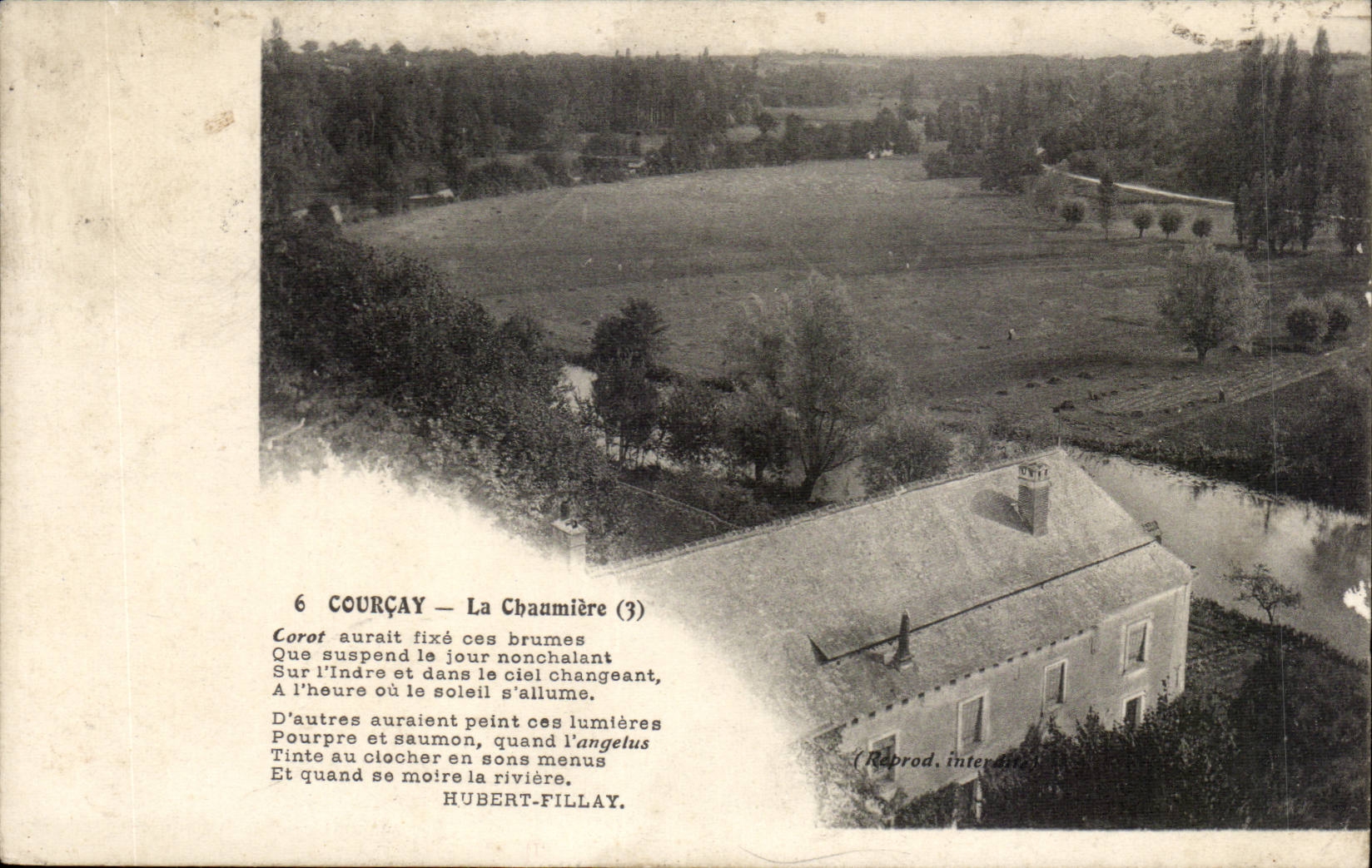 Courcay CPA La chaumiere