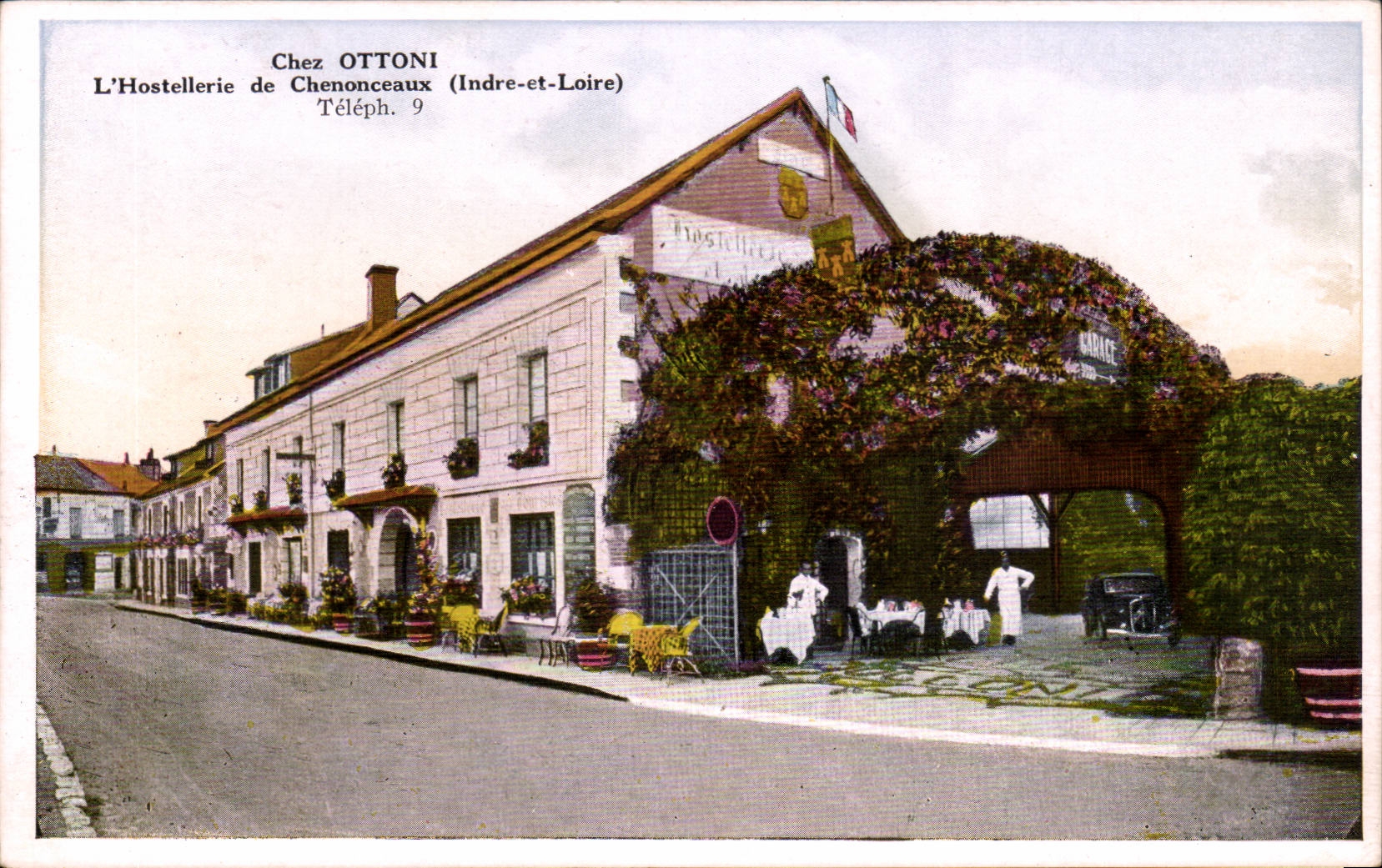 CPA Chez Ottoni L'hostellerie de Chenonceaux (restaurant)