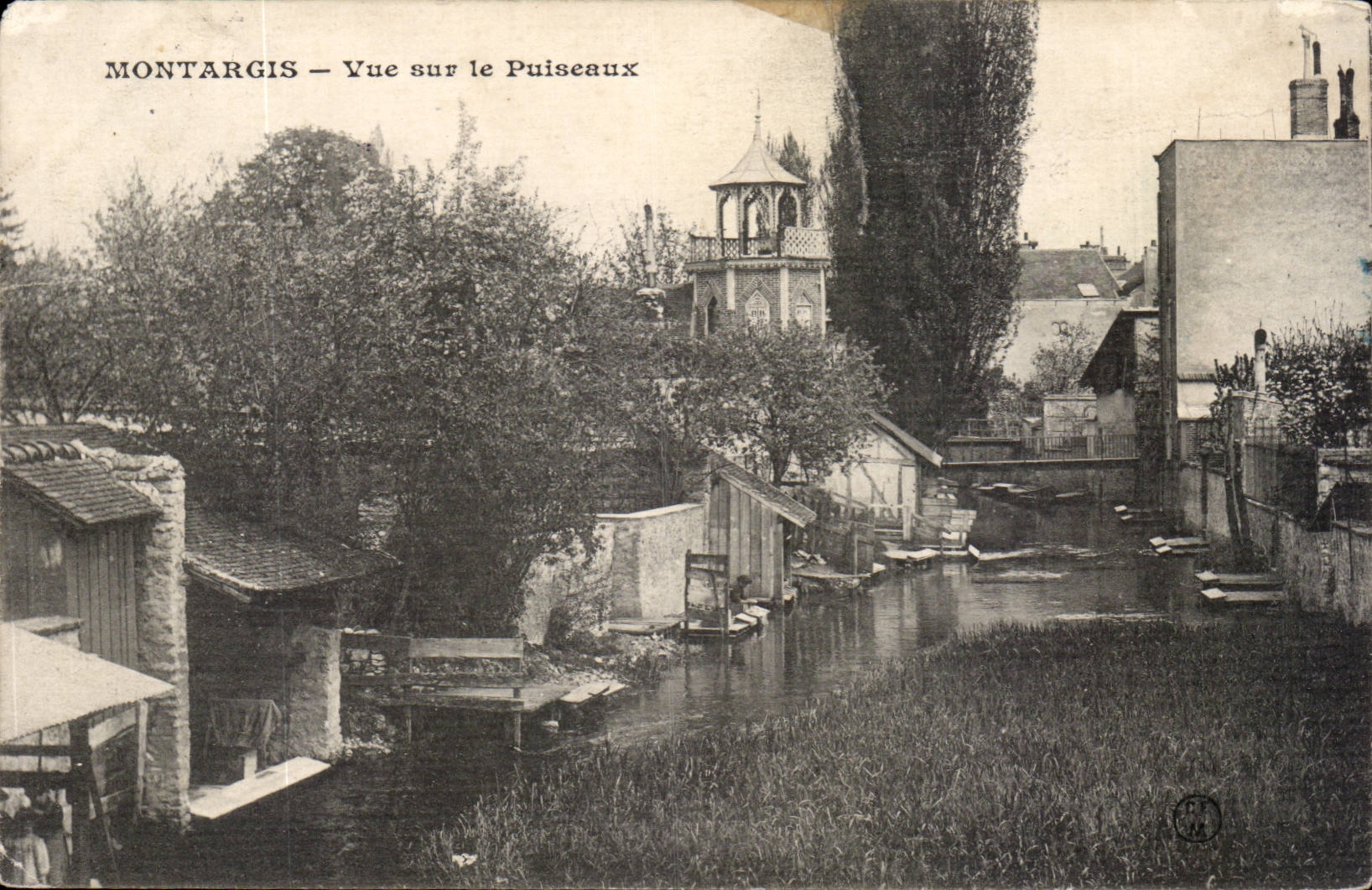 Montargis CPA gesehen auf Puiseaux