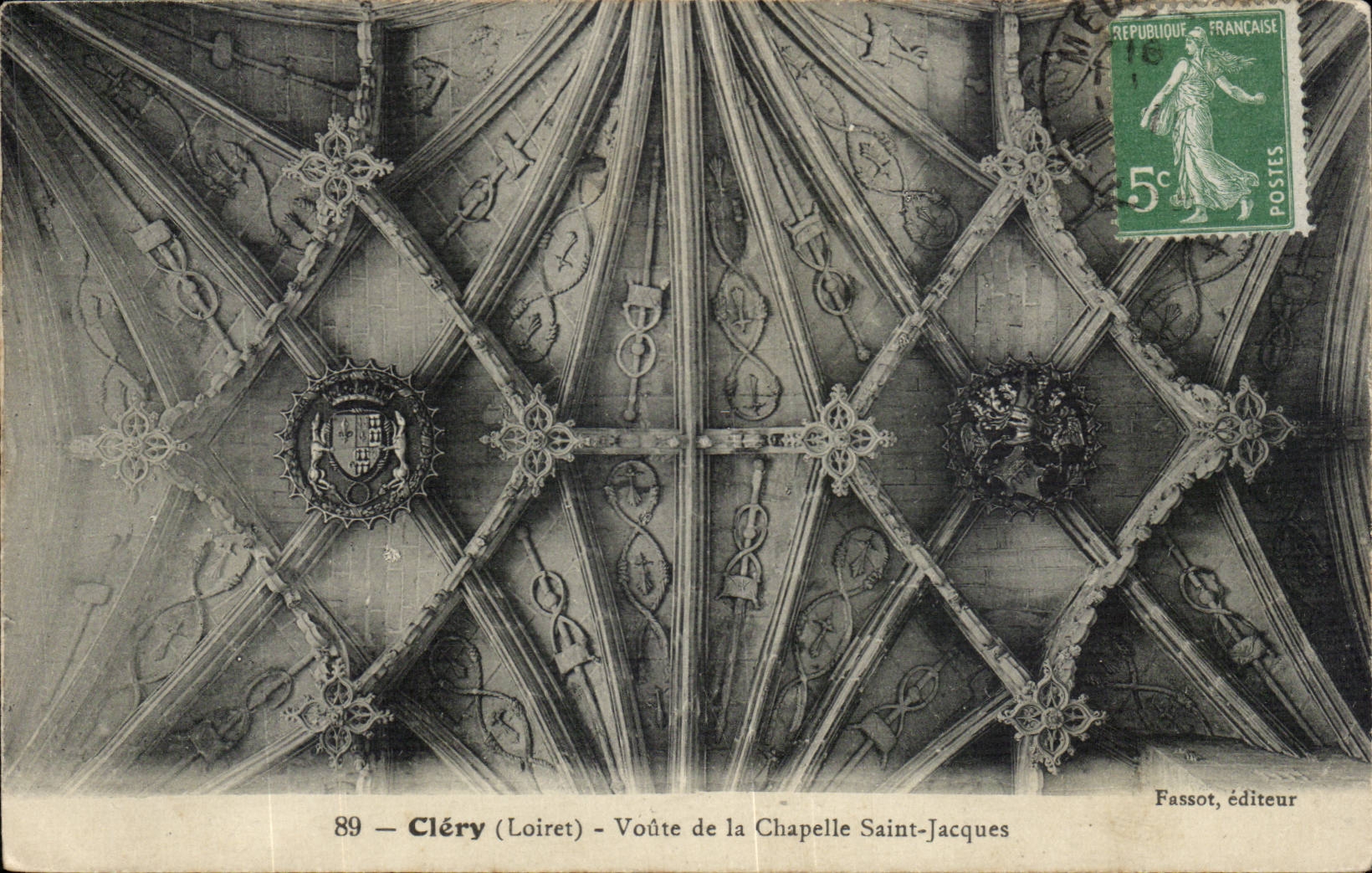 Clery CPA Arches vault Saint Jacques