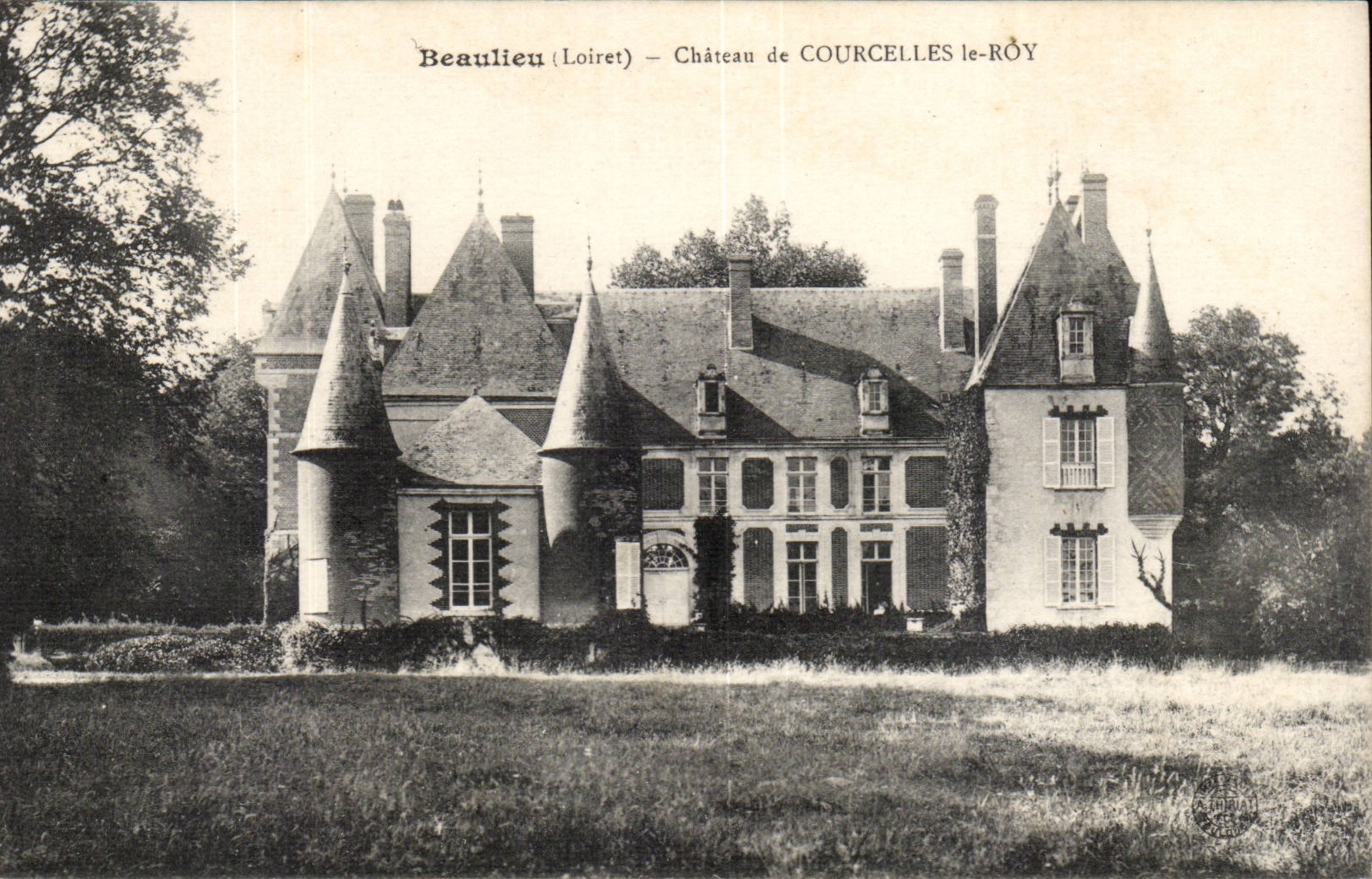 Beaulieu CPA Castle of Courcelles Roy