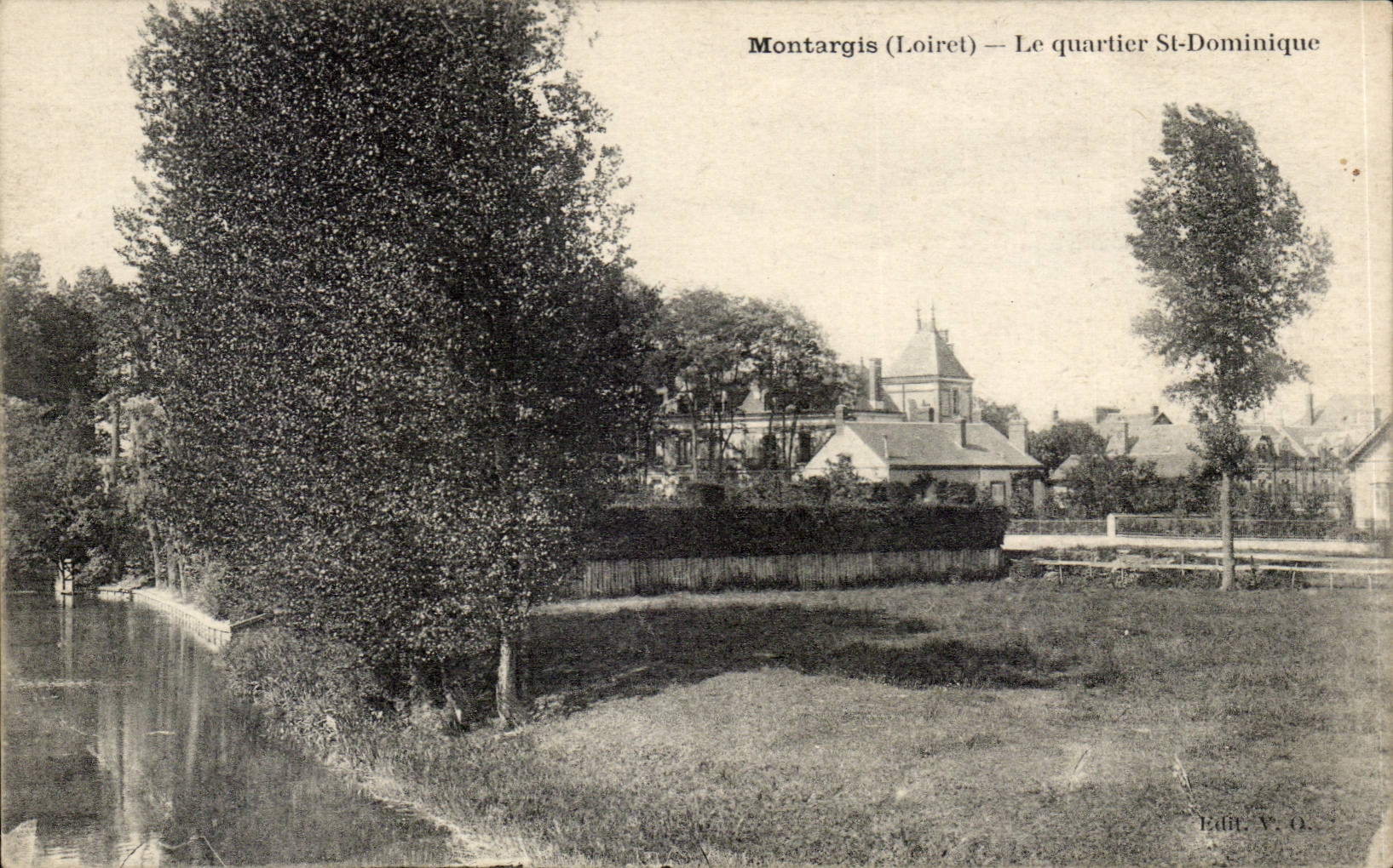 Montargis CPA the district Saint Dominique