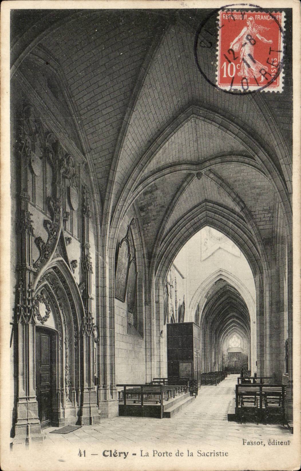 Clery CPA the door of the Sacristy