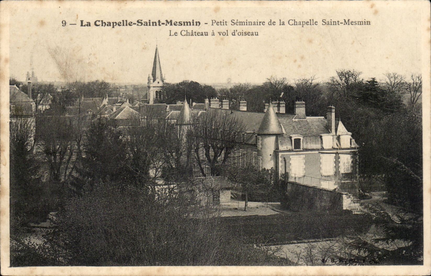 La Chapelle Saint mesmin cPA Petit seminar of the vault Saint mesmin the castle has flight of bird