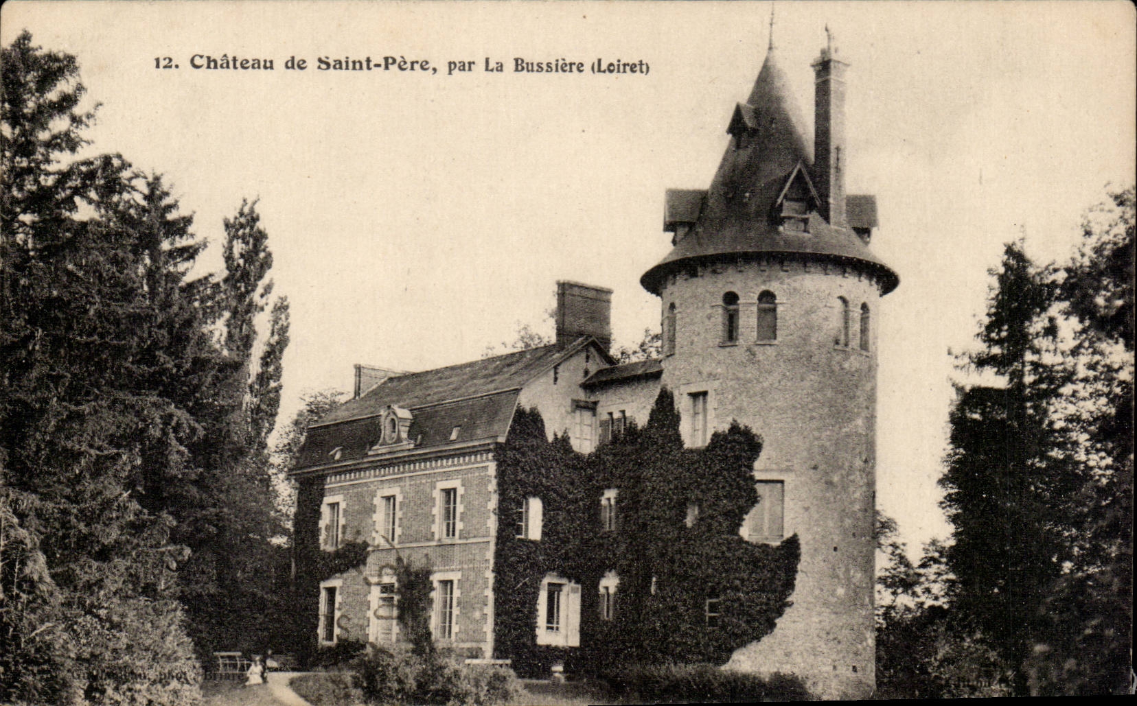 Castle of Saint Father CPA By Bussiere