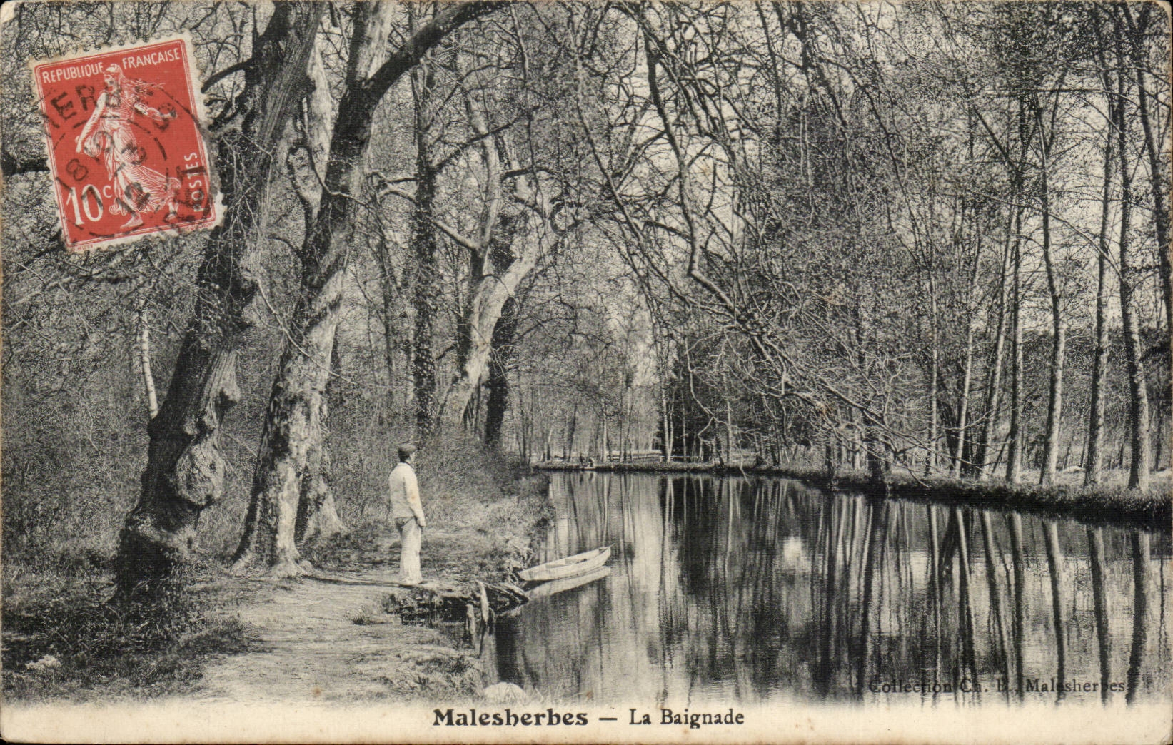 Maleserbes CPA the bathe