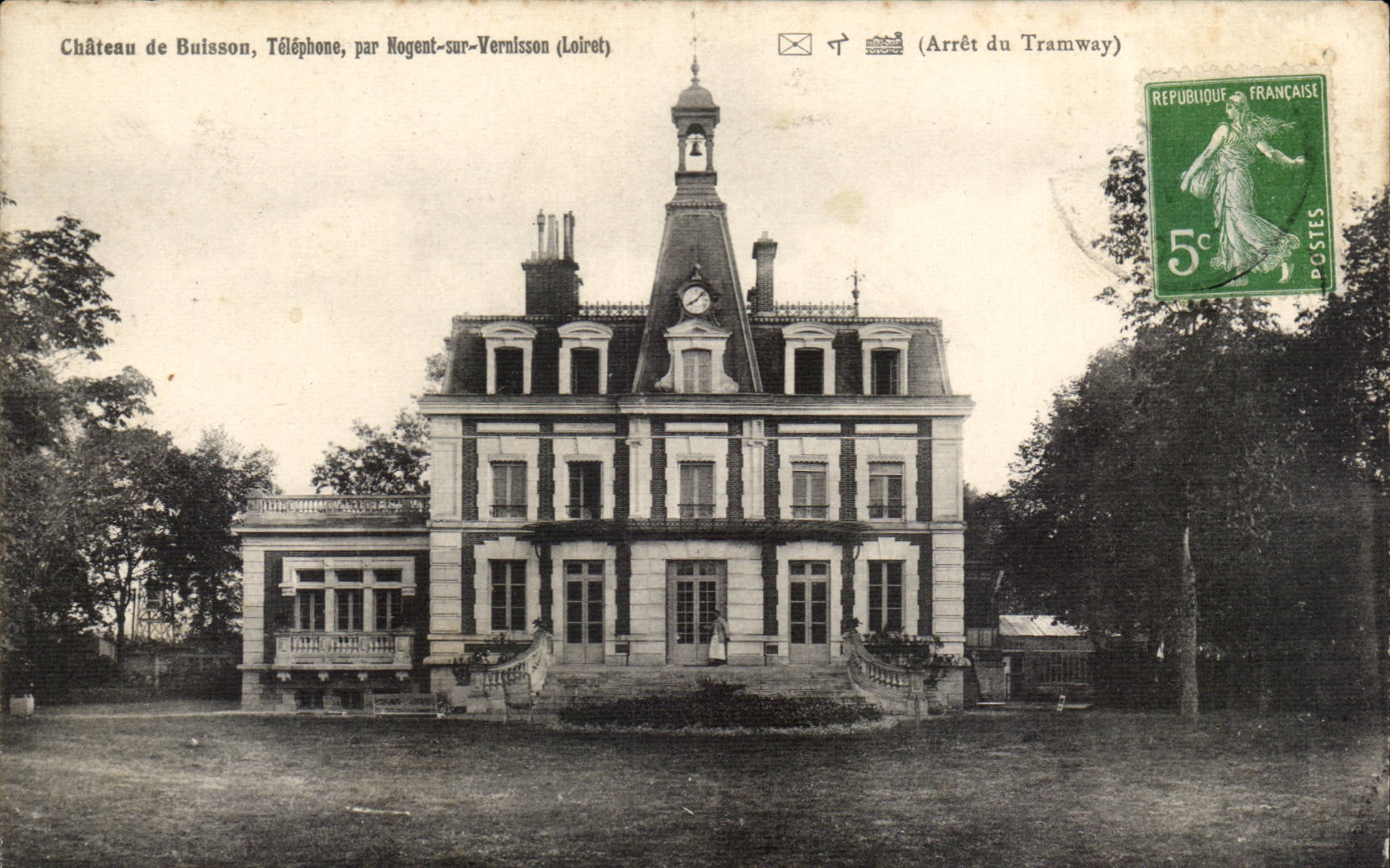 Castle of Bush CPA by Nogent on Vernisson