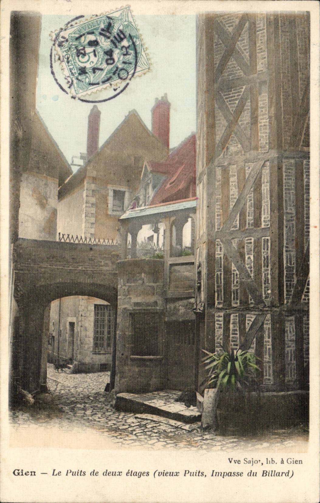 Gien CPA the well of two stages (old well dead end of Billiards)