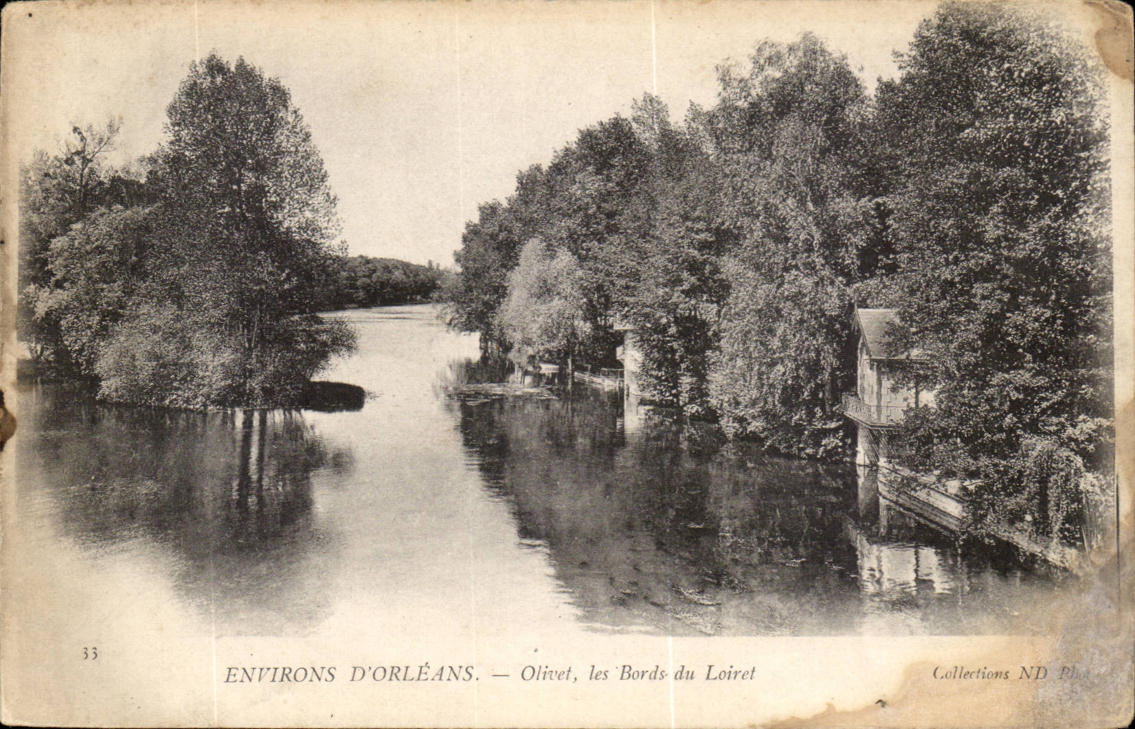 Surroundings of Orleans CPA Olivet edges of the loiret