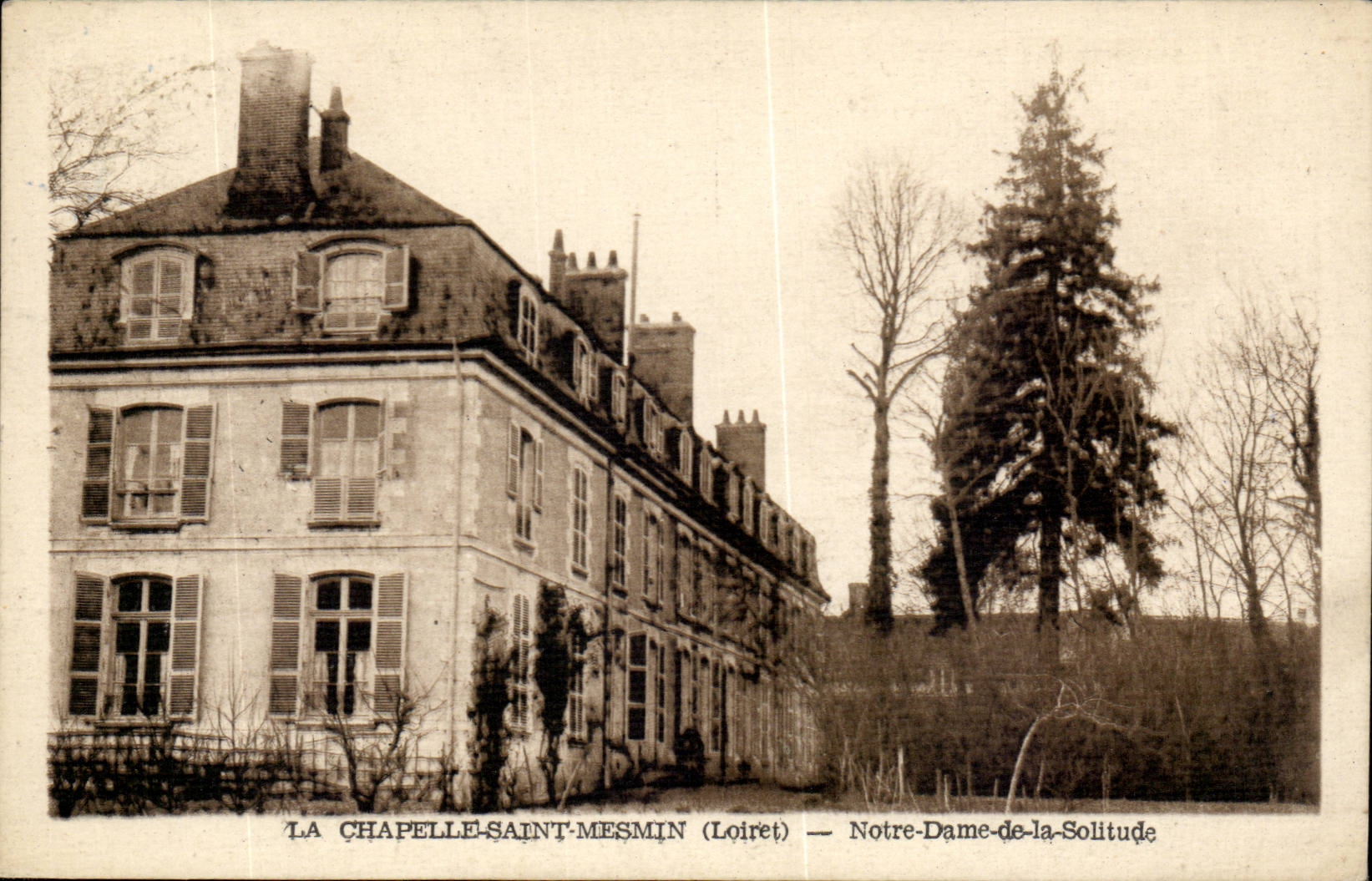 La Chapelle Saint Mesmin CPA Our Lady of loneliness