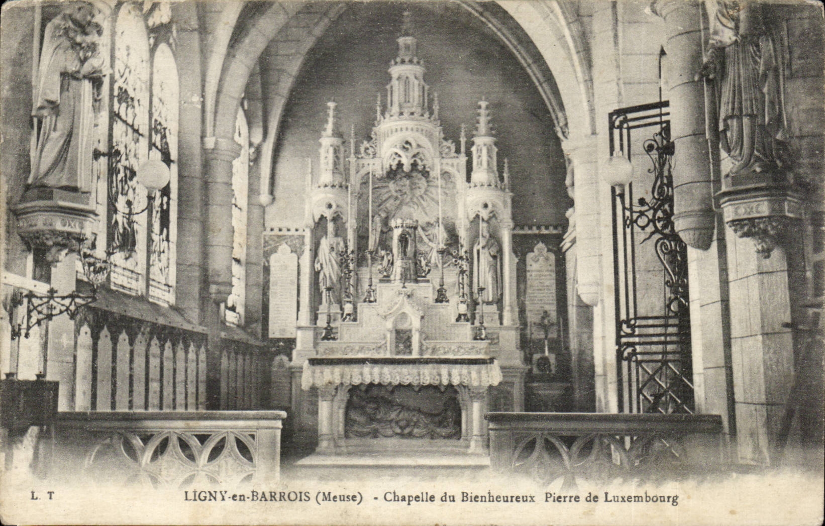 Ligny in Barrois - Vault of Happy Pierre of Luxembourg CPA