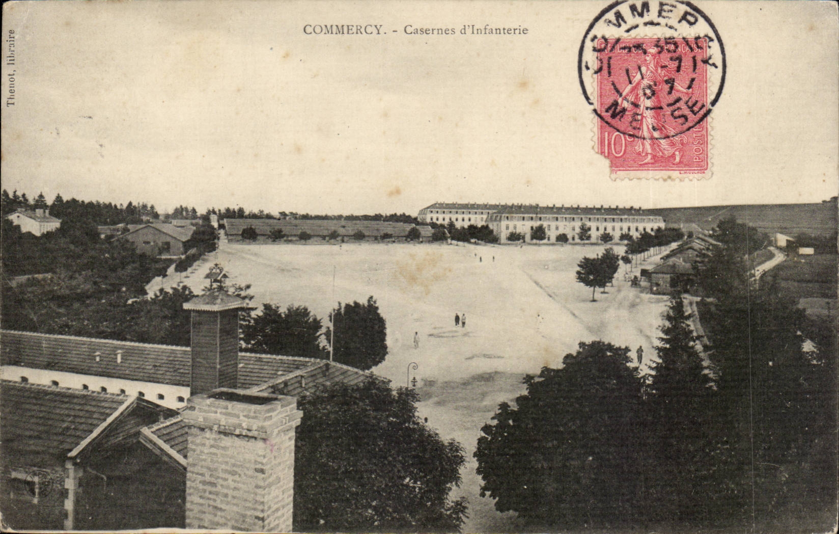 Commercy - Barracks of Infantry CPA