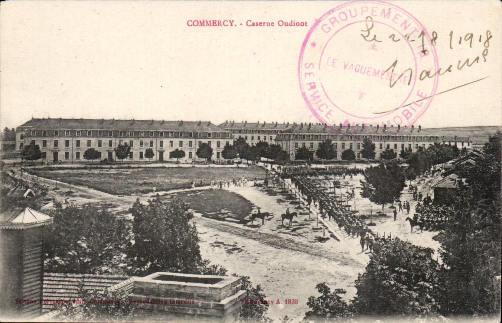 Commercy - Oudinot Barracks - CPA
