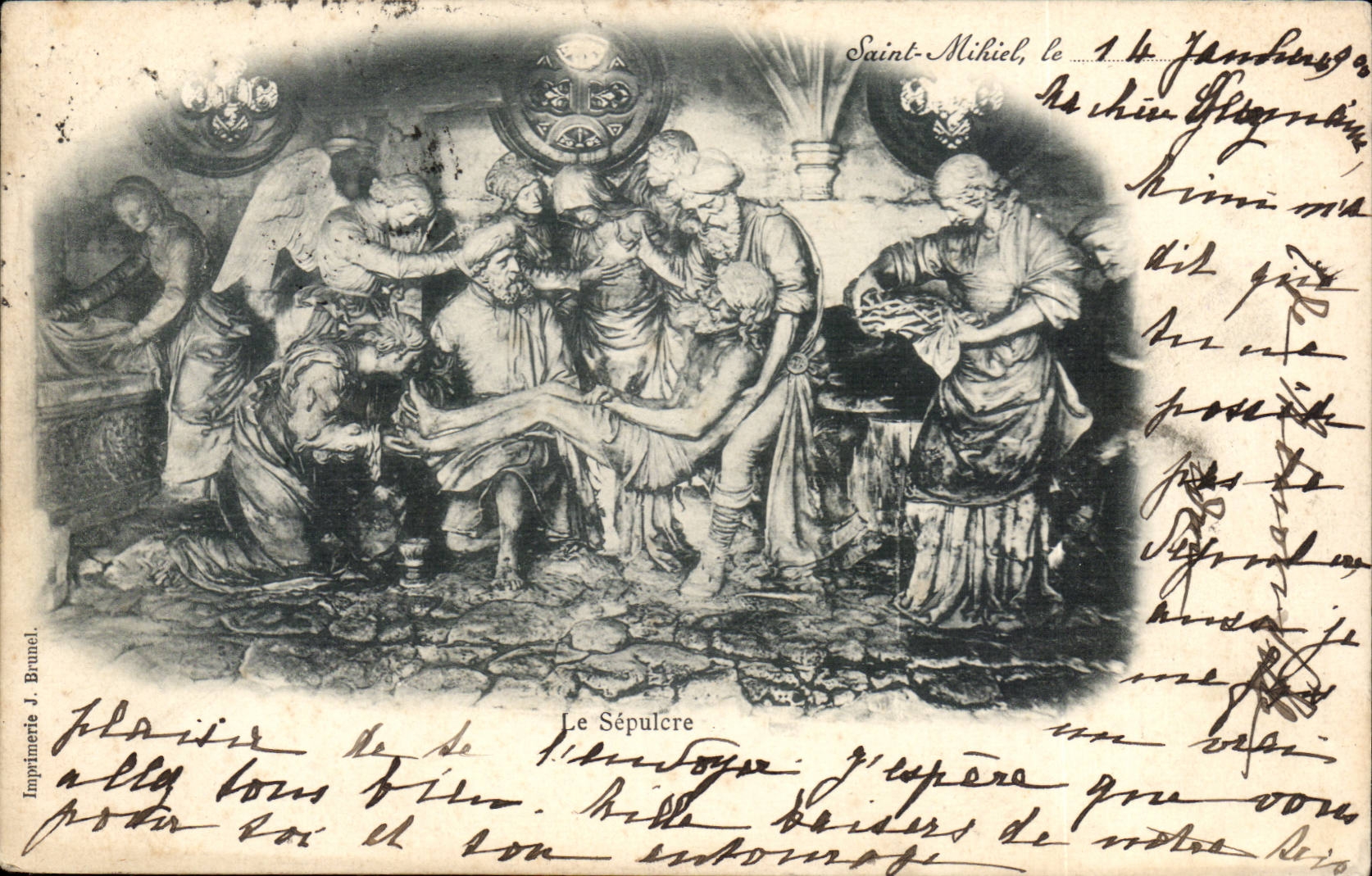 Saint Mihiel - 1900 the Sepulchre - CPA