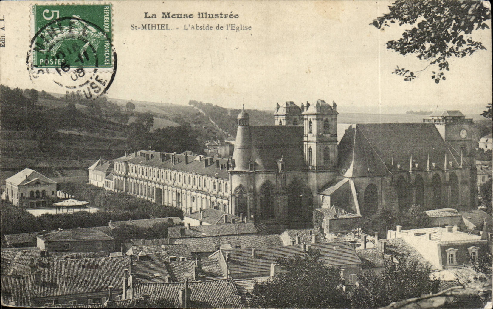 Saint Mihiel - the Apse of the Church - CPA