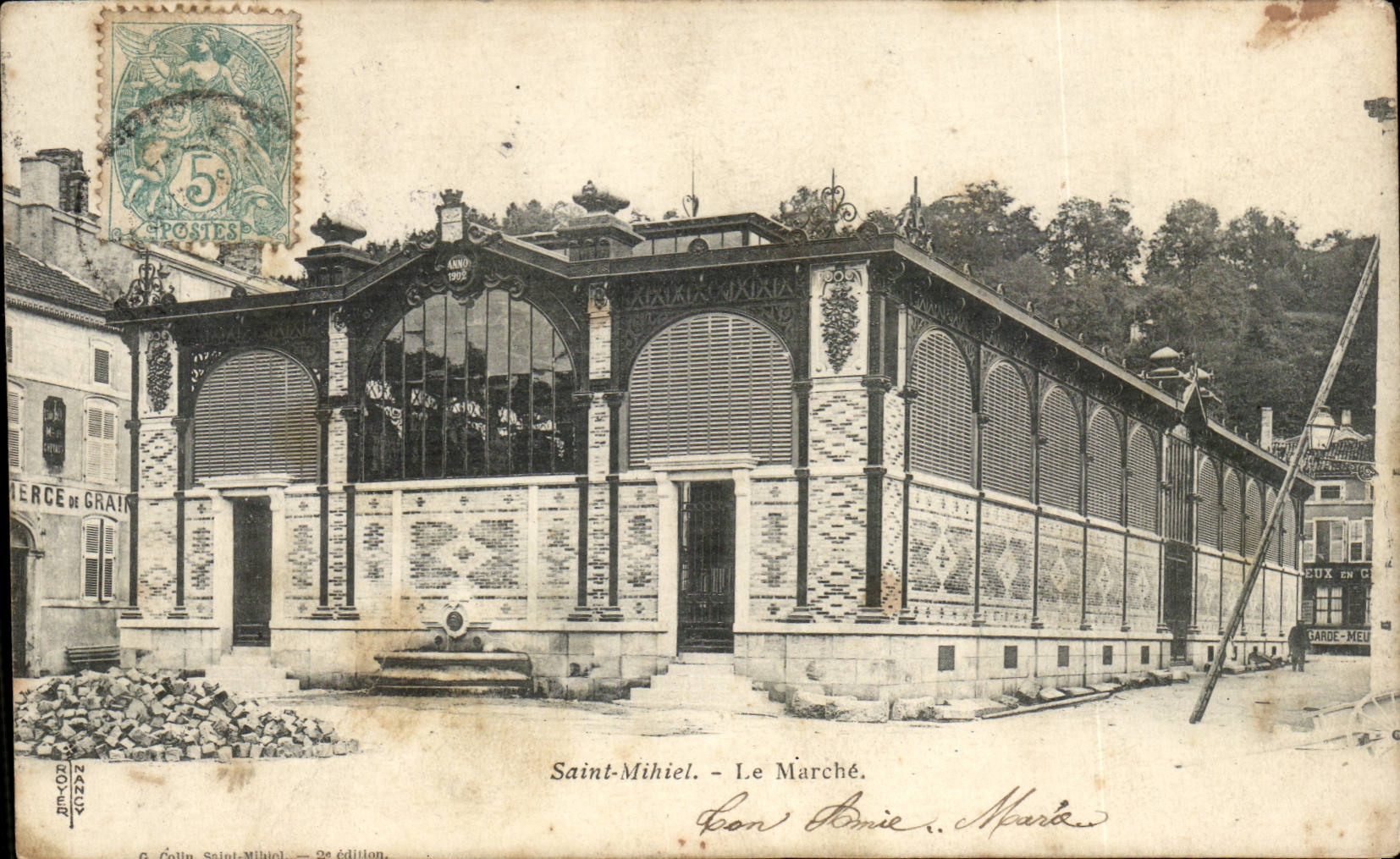 Saint Mihiel - Market - CPA